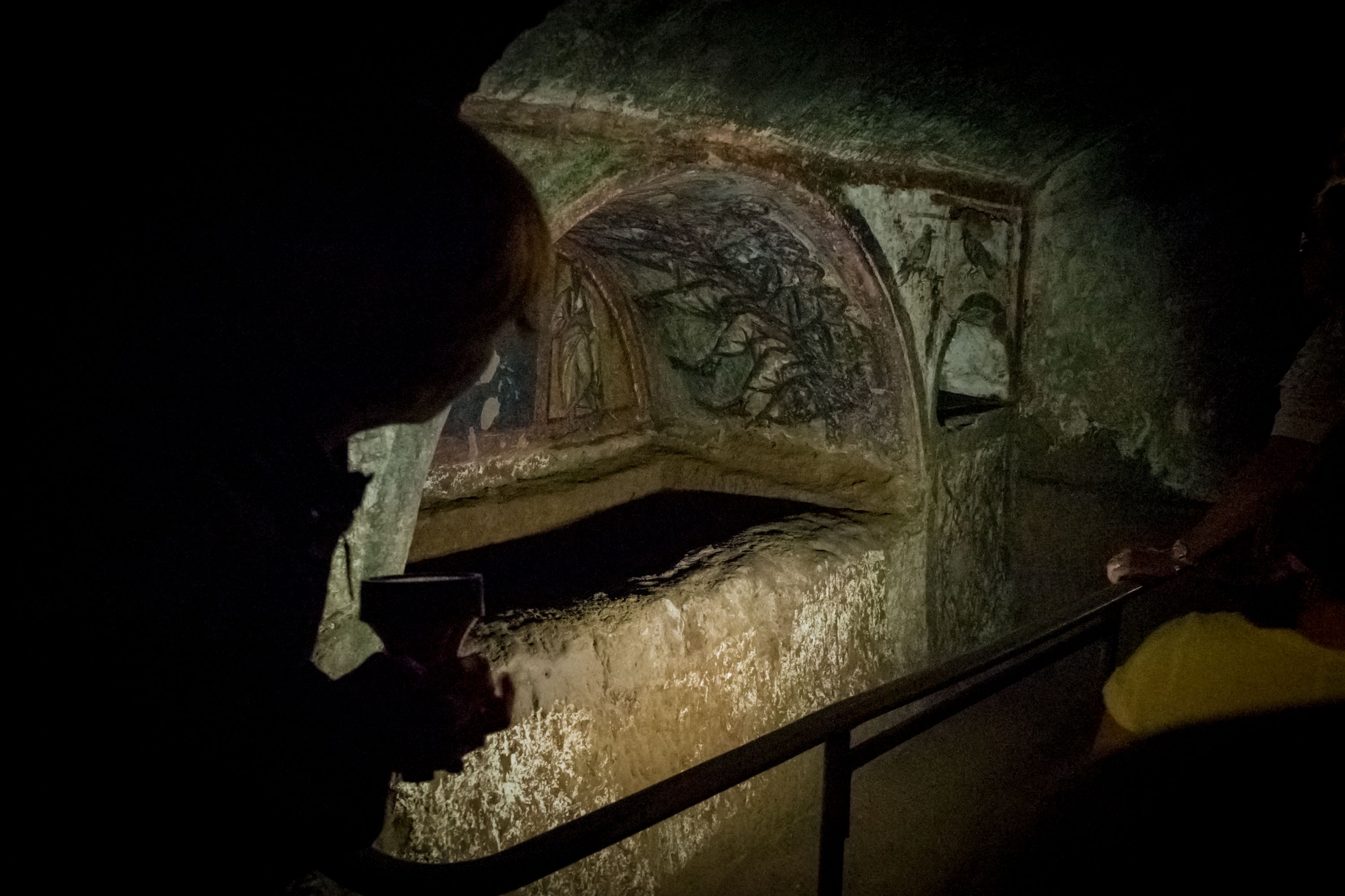 ローマ古代バシリカ・地下カタコンベ 半日ツアー