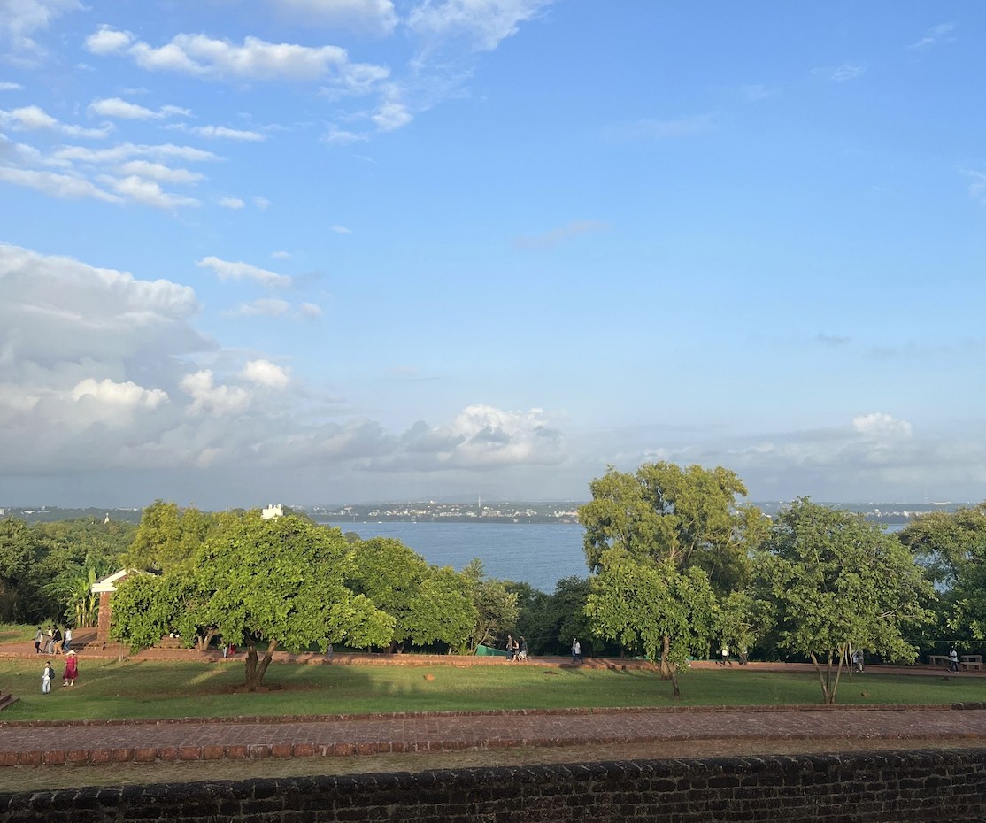 View from Agauda Fort