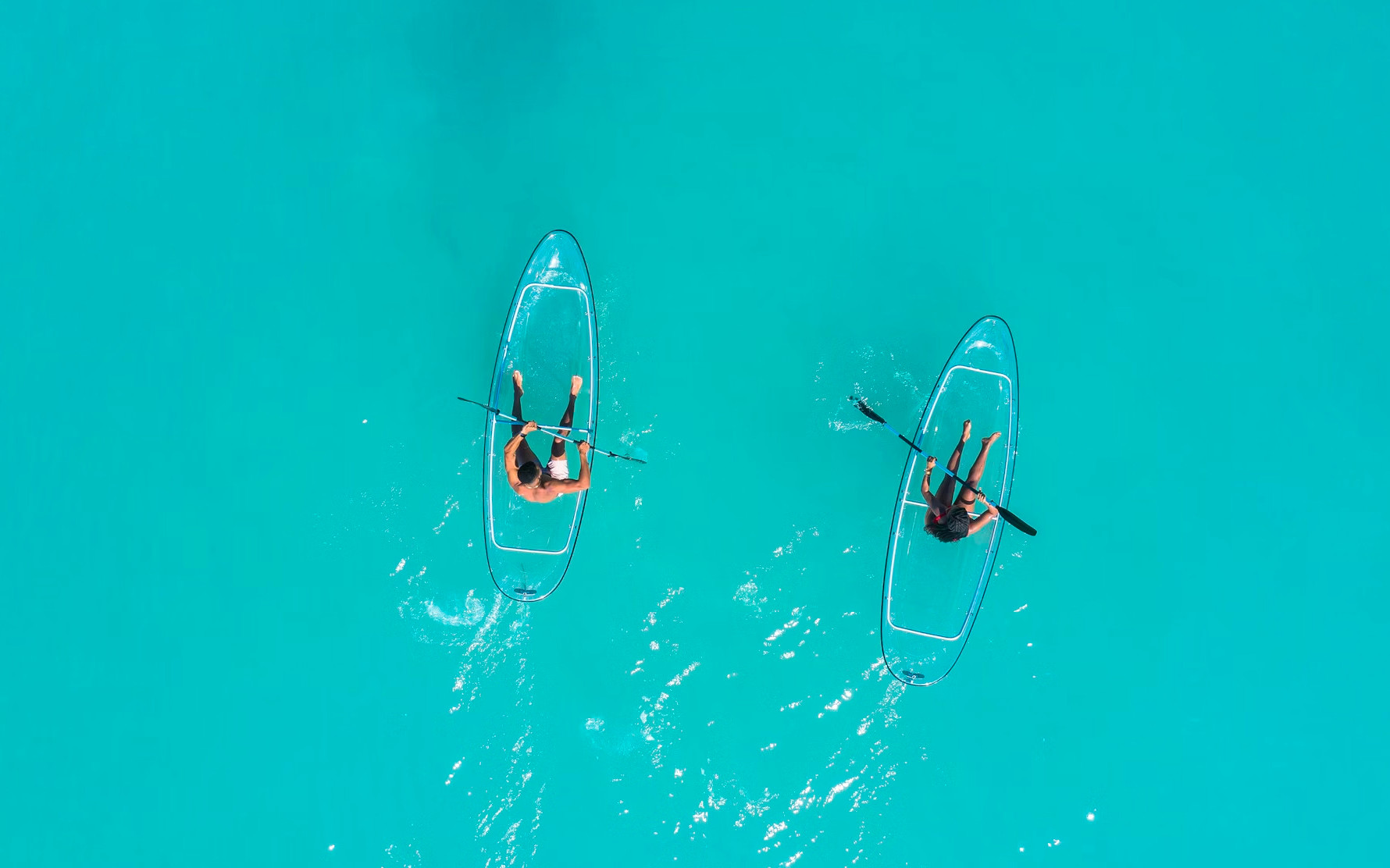 Baga Beach: Transparent Kayaking Adventure