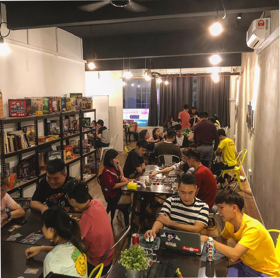 UpperRoom Board Game Cafe in Taman Connaught