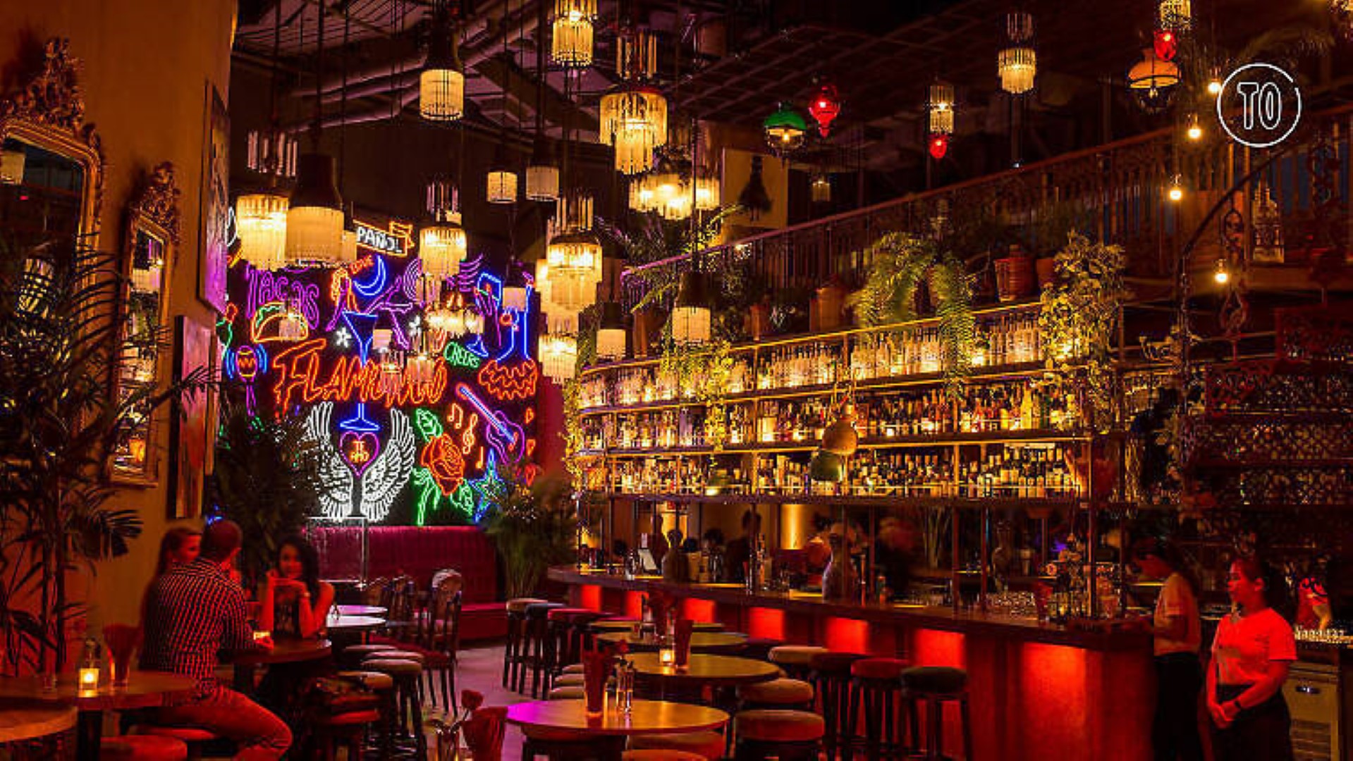 Flamenco Sky Bar &amp; Lounge at EmQuartier Latin-Themed Rooftop Experience