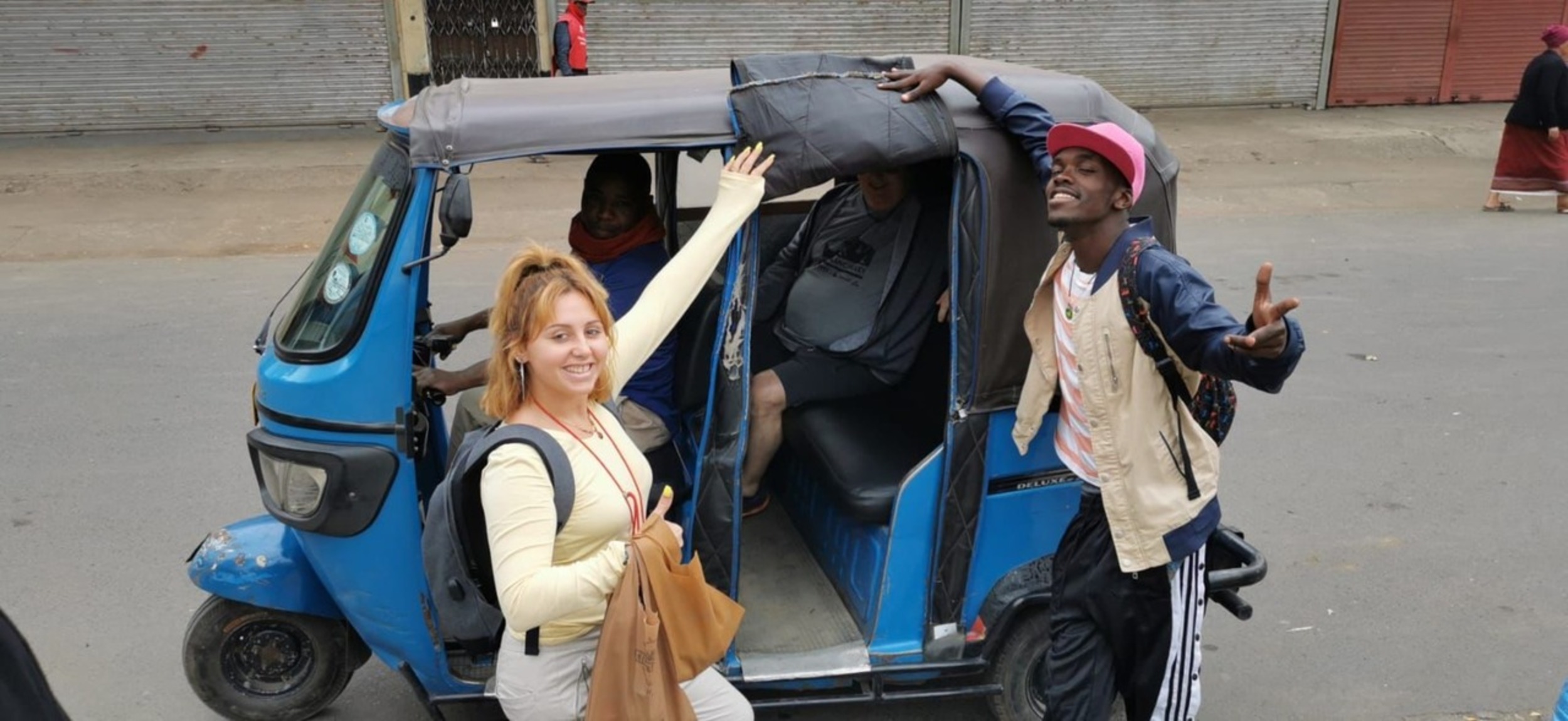 Discover adventure on your rides through town on tuk-tuks.