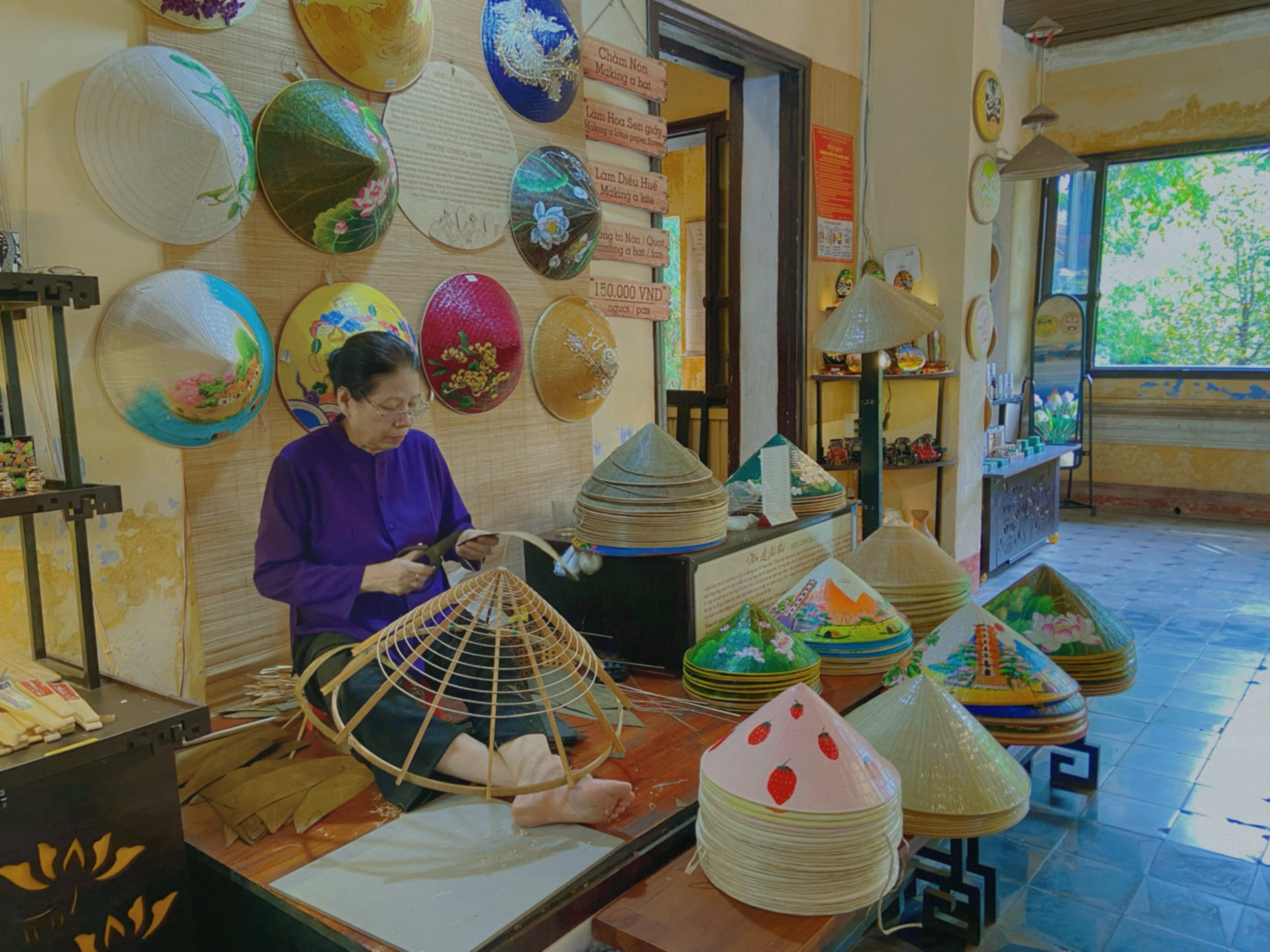 順化 (Hue) 傳統工藝展覽與體驗空間門票