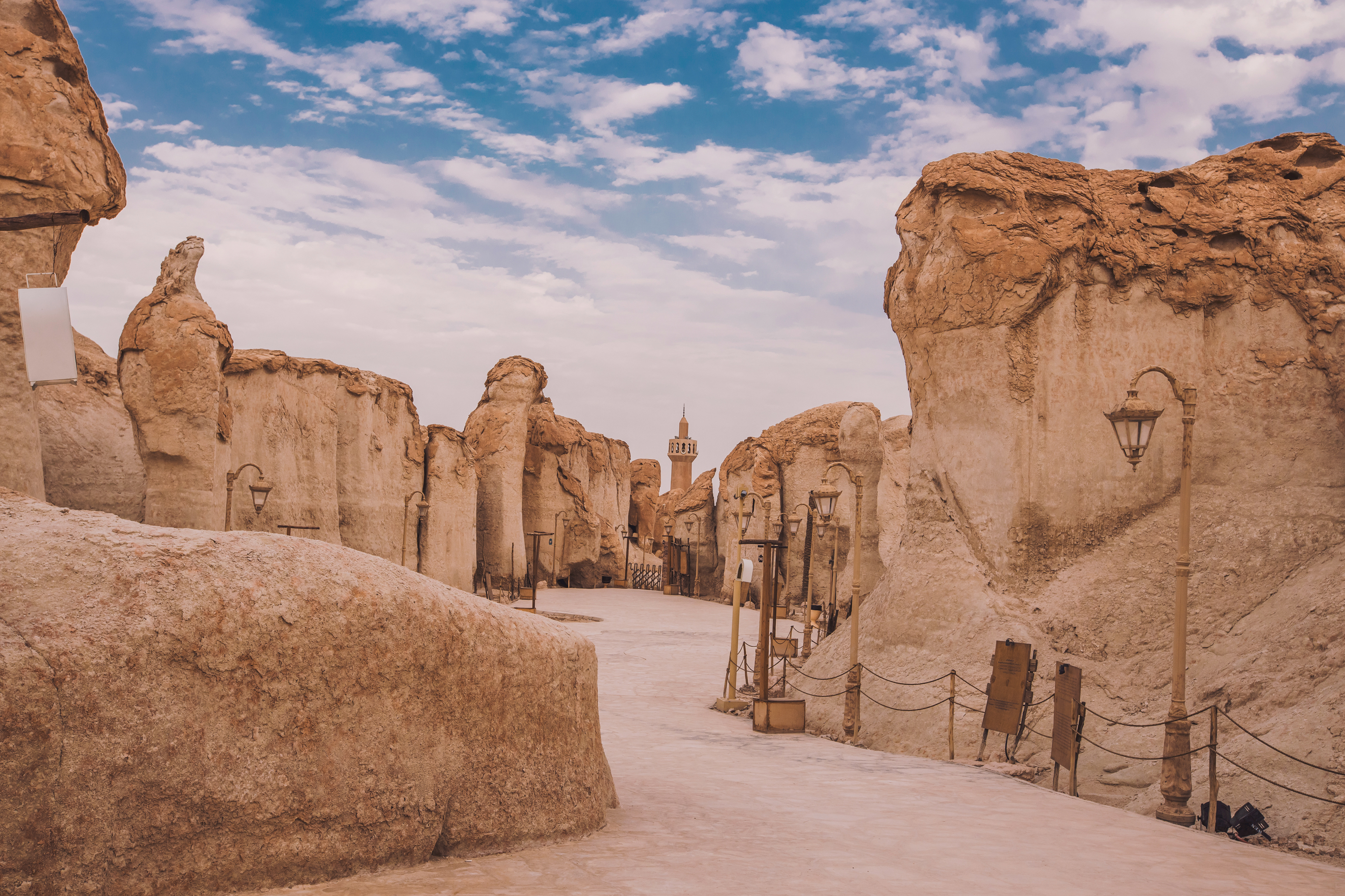 Visit the Caves of AlQarah Mountain