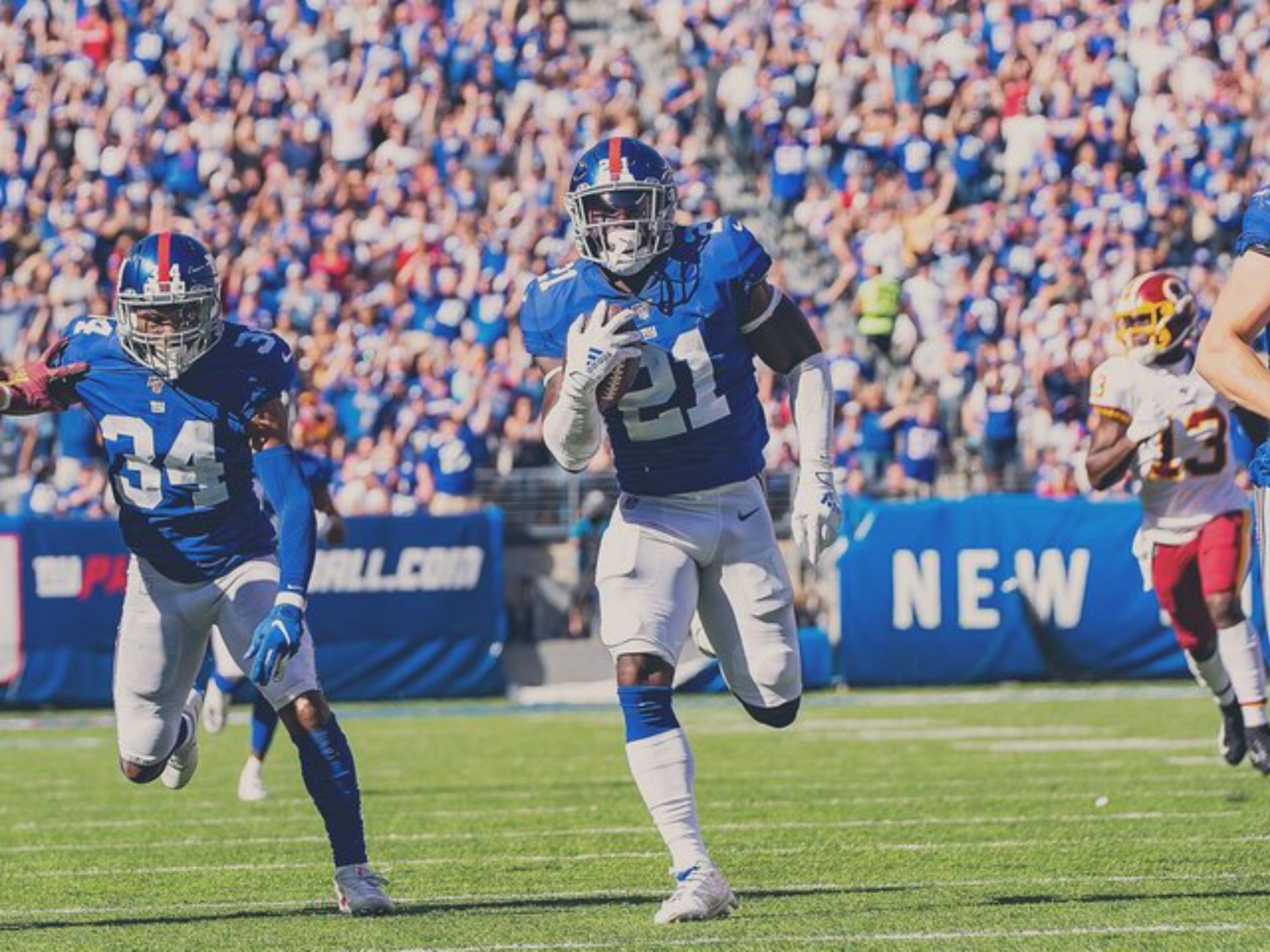 New York Giants Football Game at Metlife Stadium