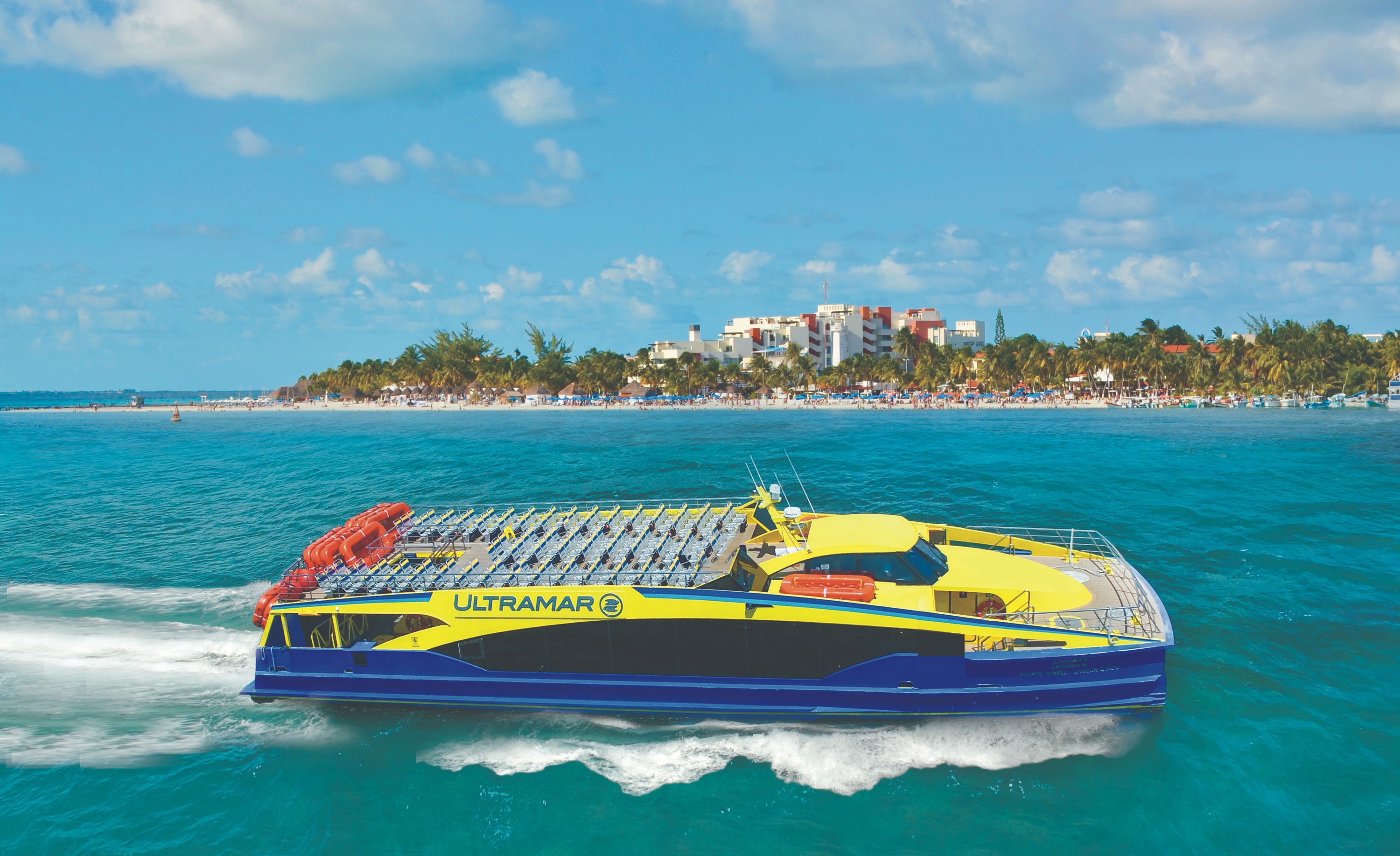 Round trip Ferry to Isla Mujeres from Cancun