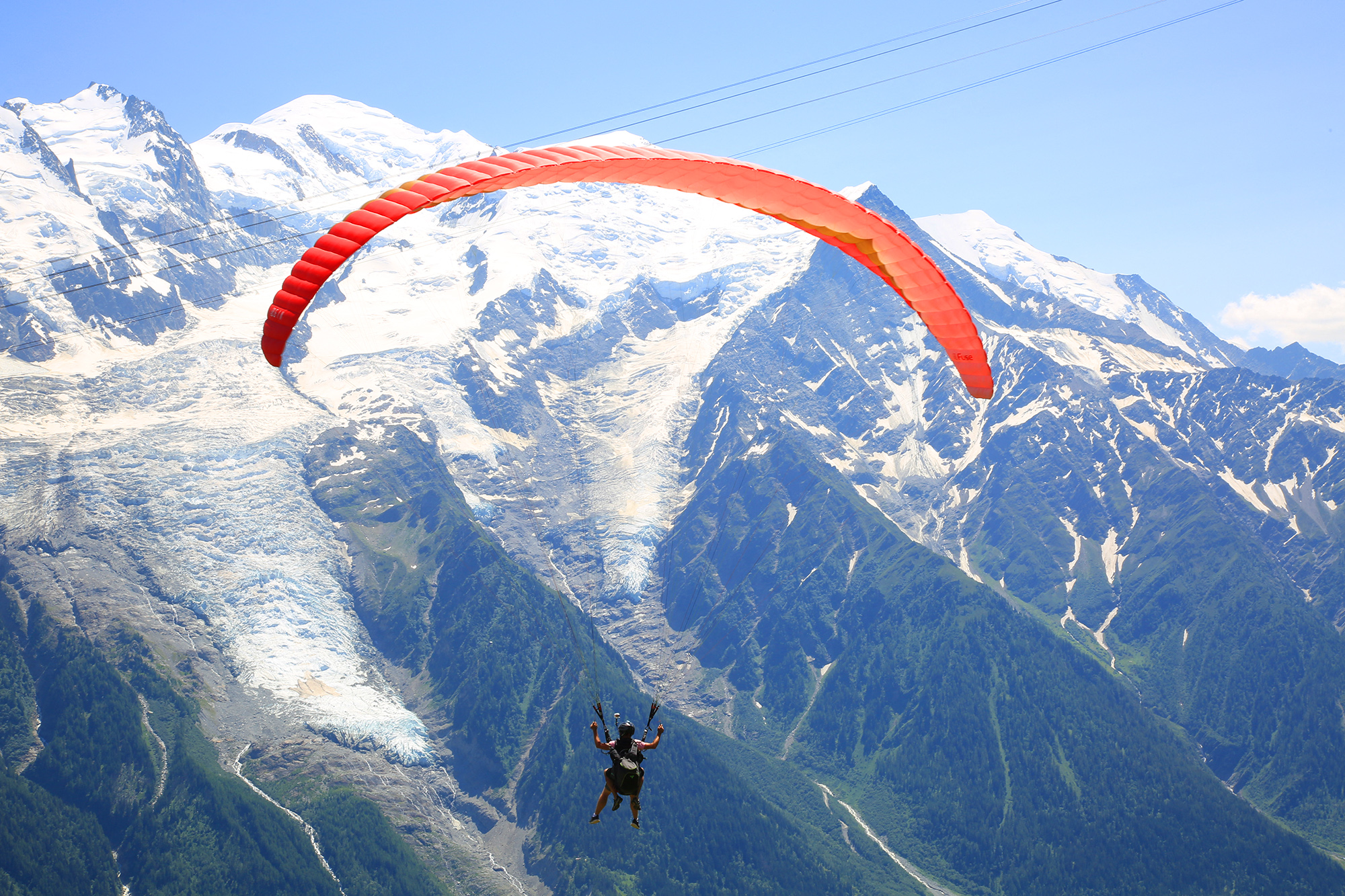 霞慕尼勃朗峰雙人滑翔傘體驗（日內瓦出發）