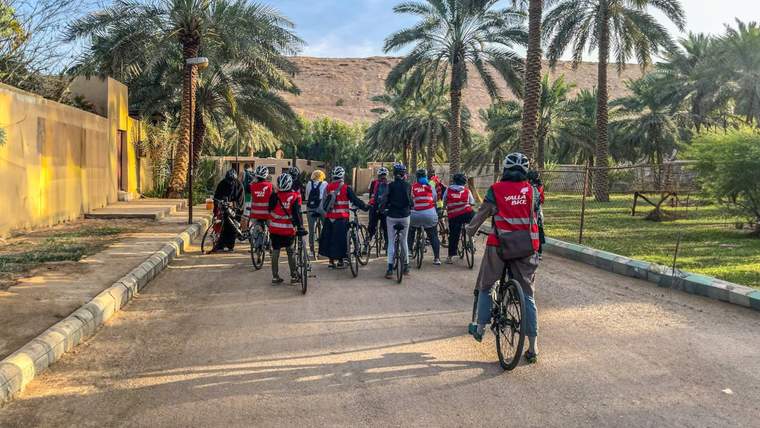 Cycling Tour at Wadi Hanifa