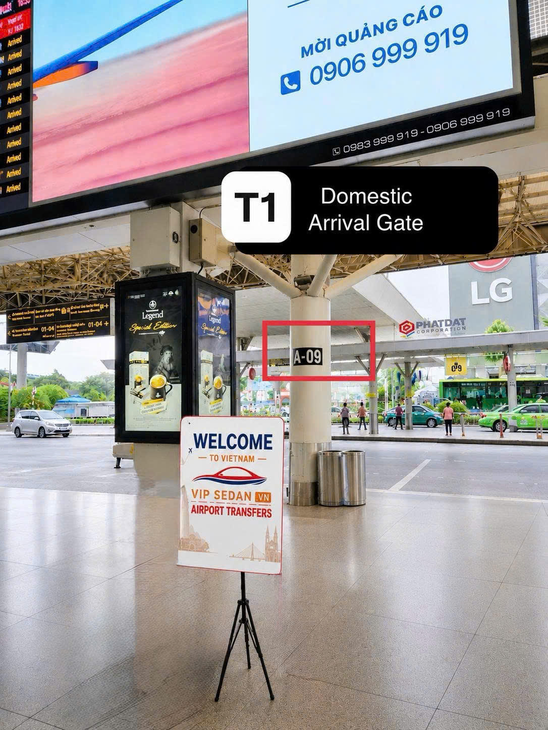 Tan Son Nhat airport to ho chi minh city private transfer