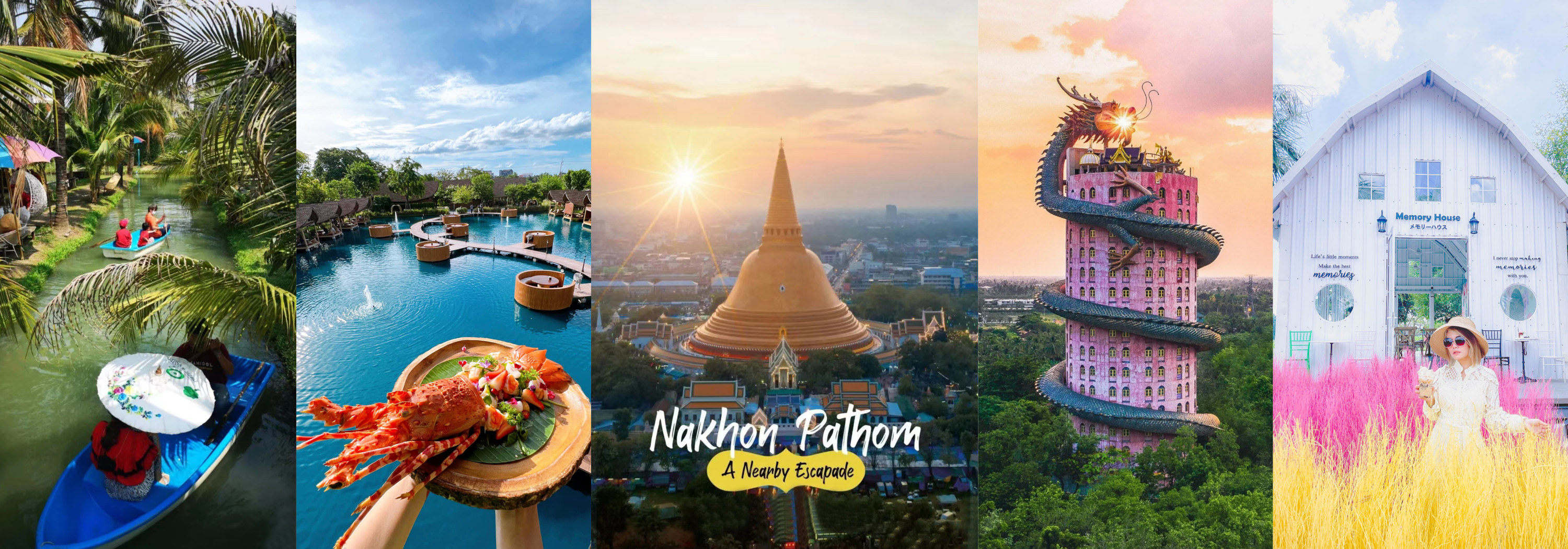Bangkok Nakhon Pathom & Wat Samphran Private Cultural Tour