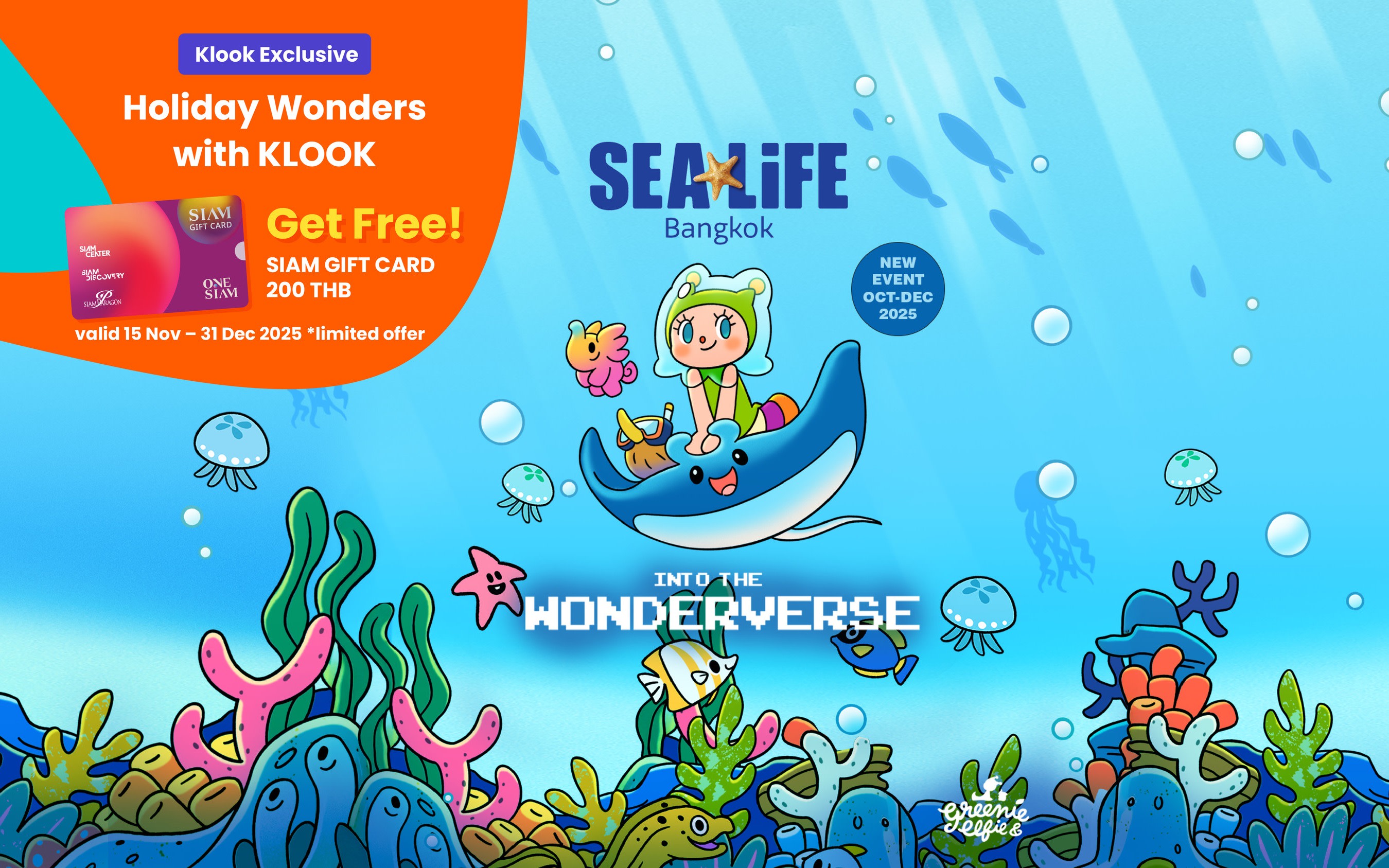 Sea Life Bangkok Ocean World Ticket