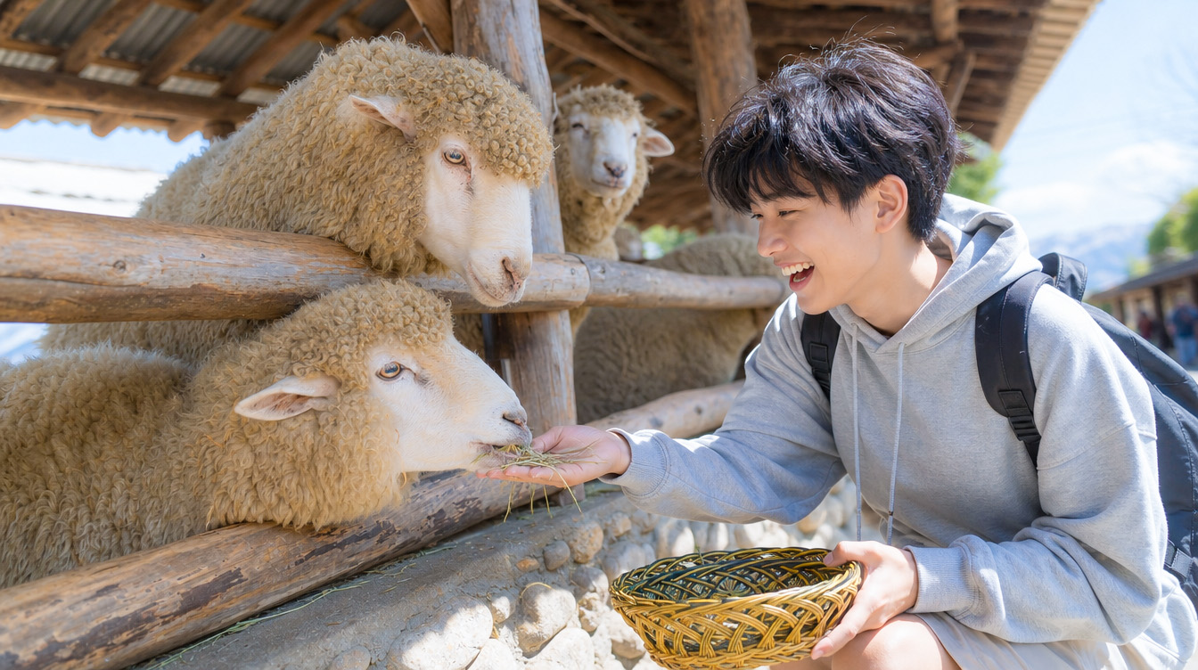 🐏 在Samyan牧場與可愛的動物們見面，享受有趣的餵食體驗！