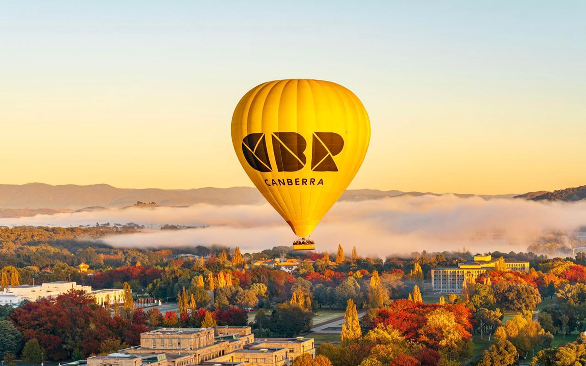 Hot Air Balloon Sunrise Flight in Canberra