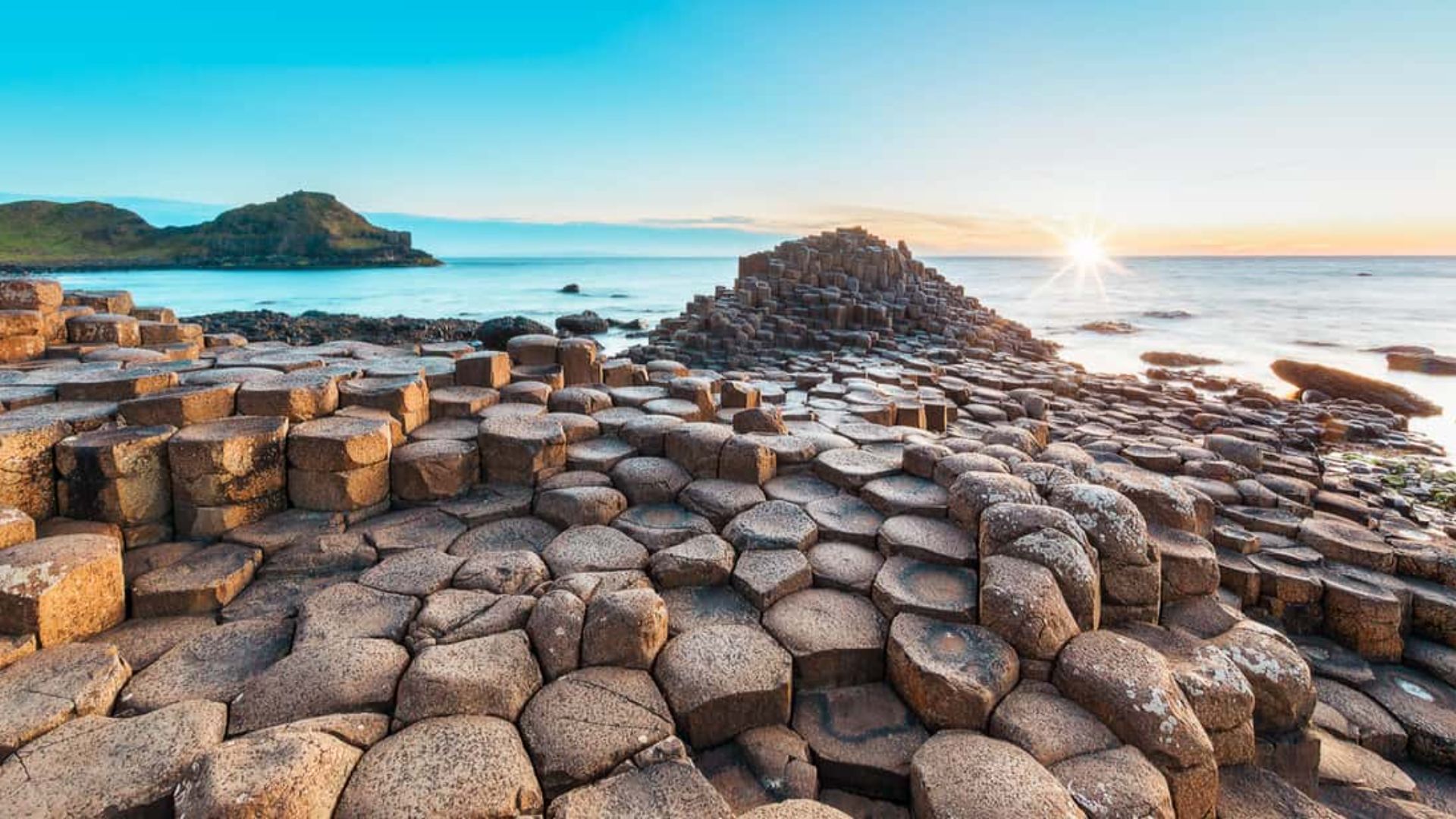 A coastal wonder where nature's artistry takes center stage: the Giant's Causeway