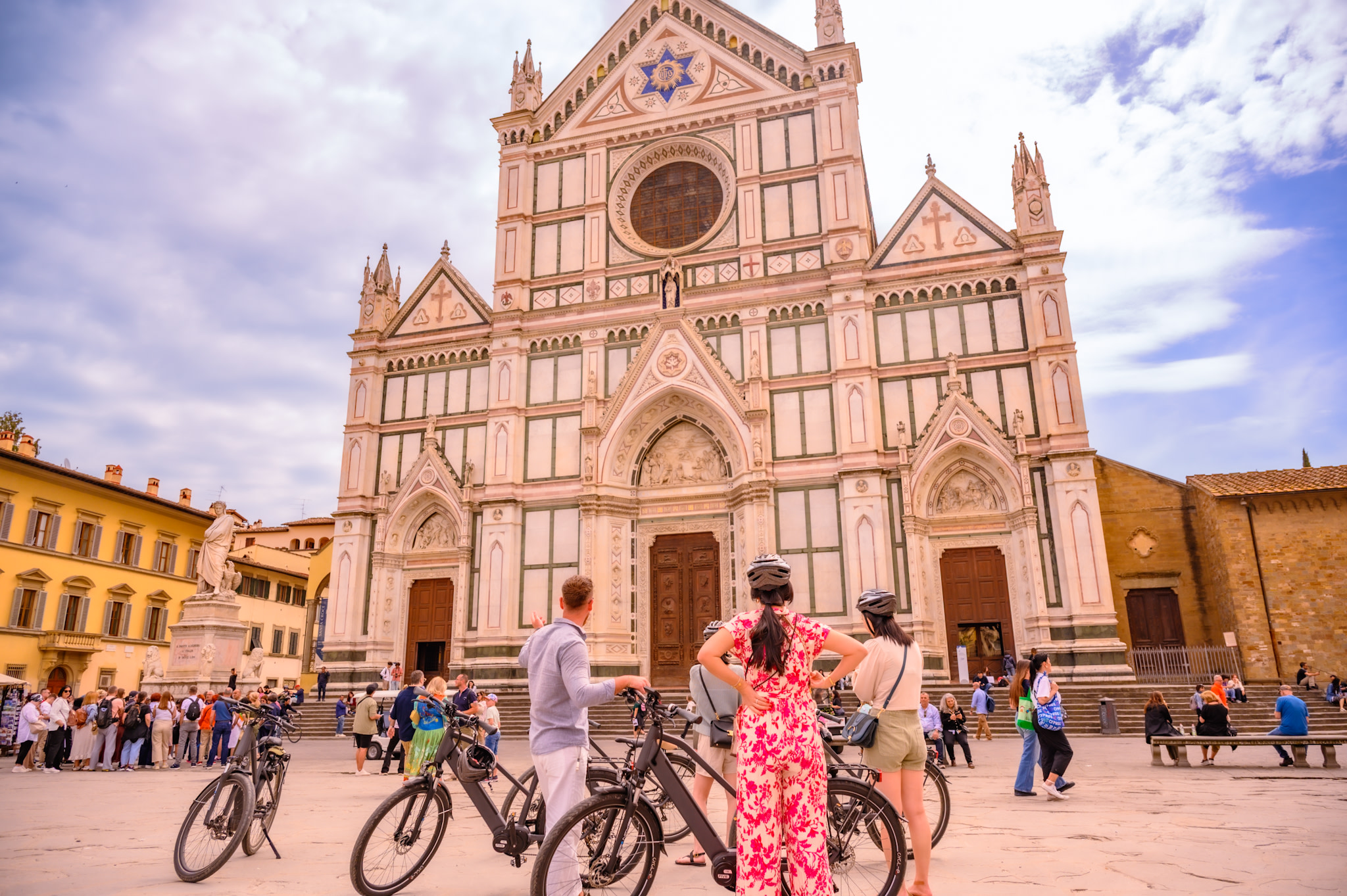 Florence Piazzale Michelangelo Half-Day Small Group E-Bike Tour