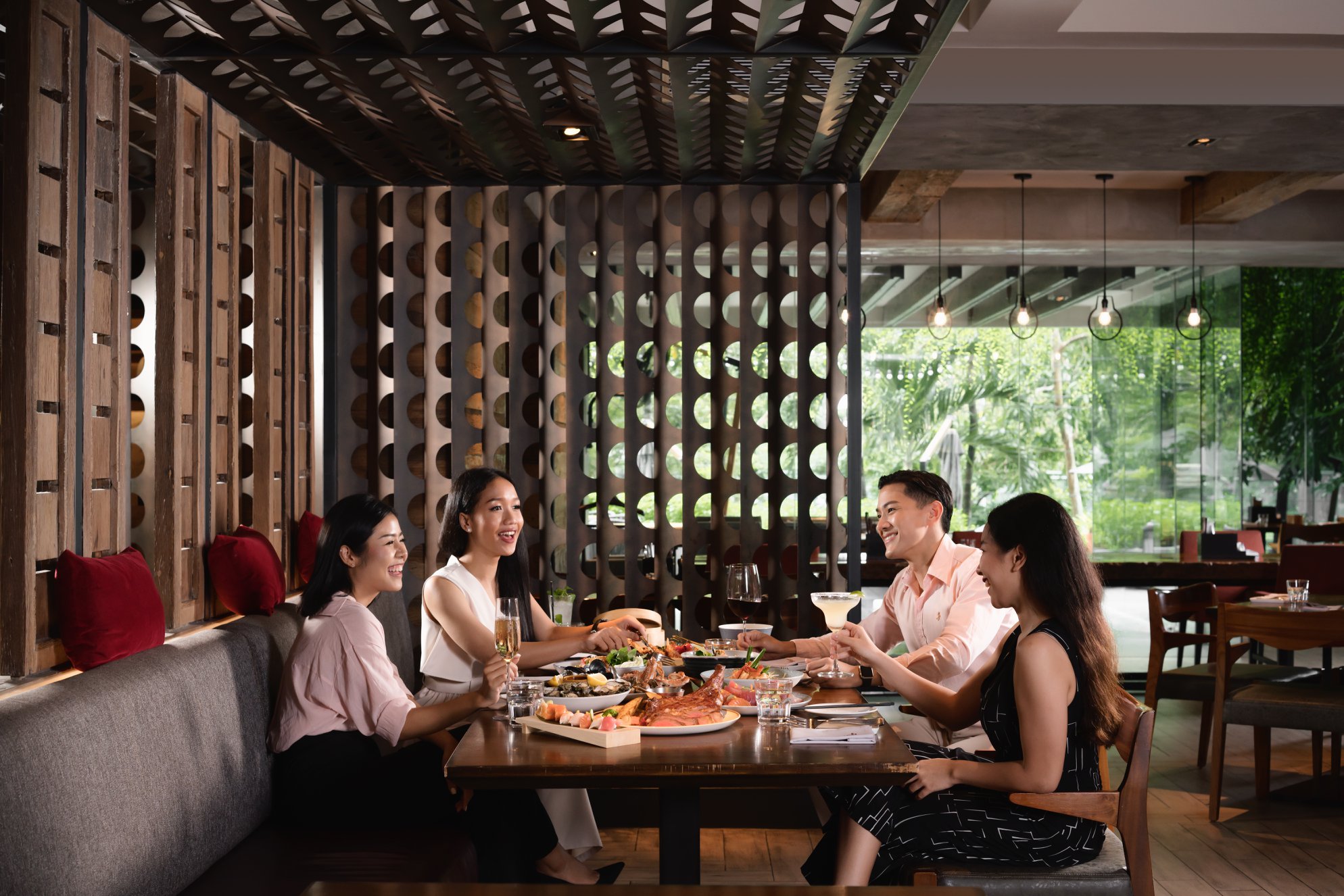 Goji Kitchen + Bar自助餐 - 曼谷馬奎斯皇后公園萬豪酒店