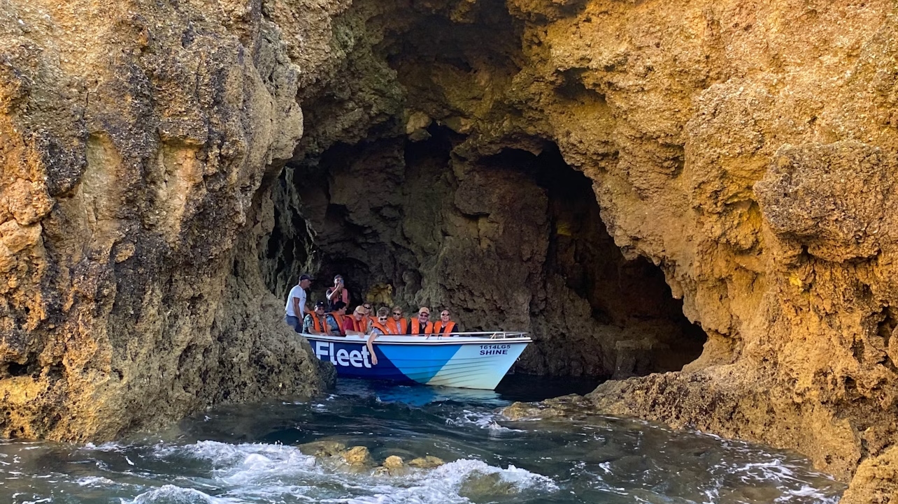 從拉哥斯出發的 Ponta da Piedade 洞穴遊船之旅