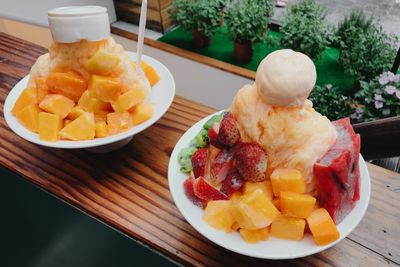 永康芋頭大王冰店： 雪花冰六選一 