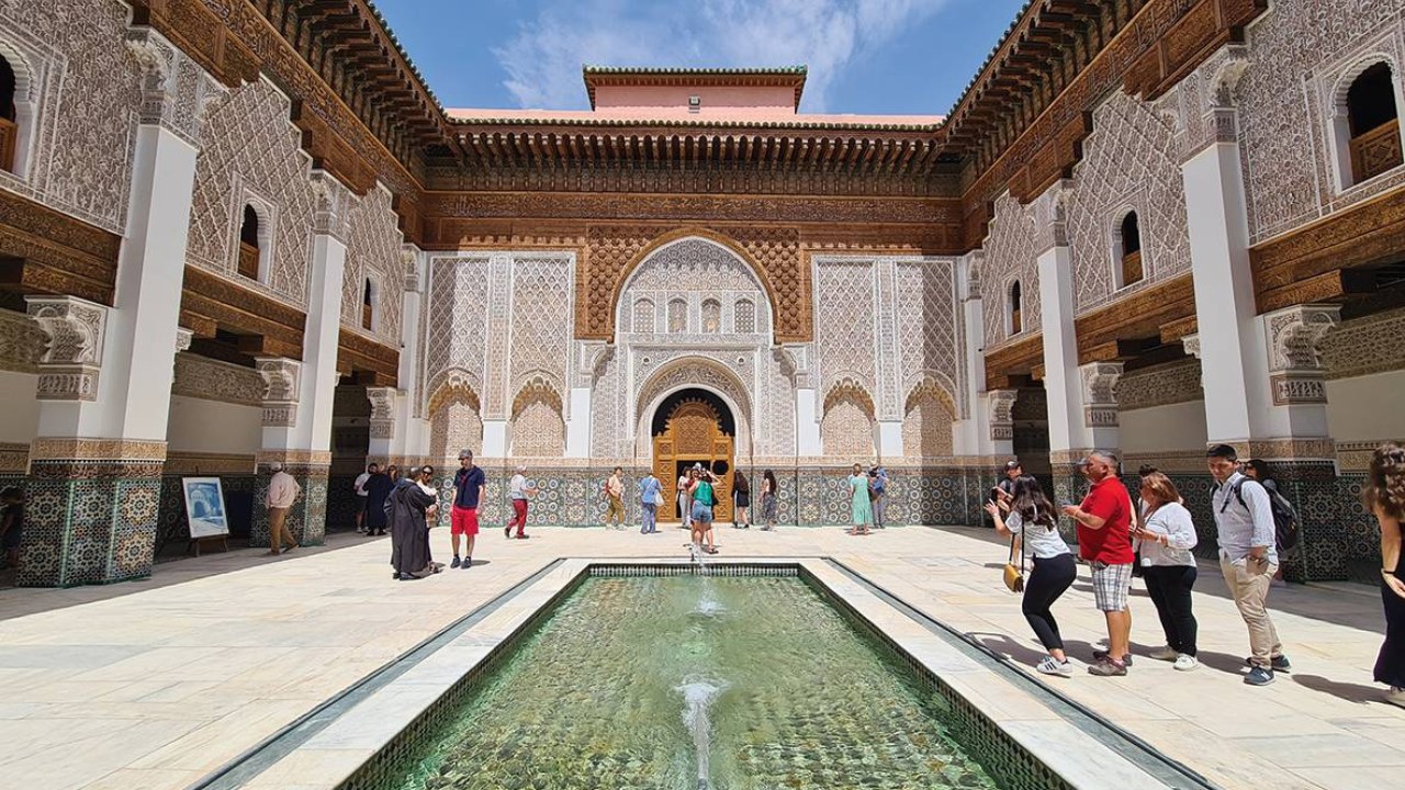Marrakech Ben Youssef Madrasa & Le Jardin Secret Half-Day Walking Tour