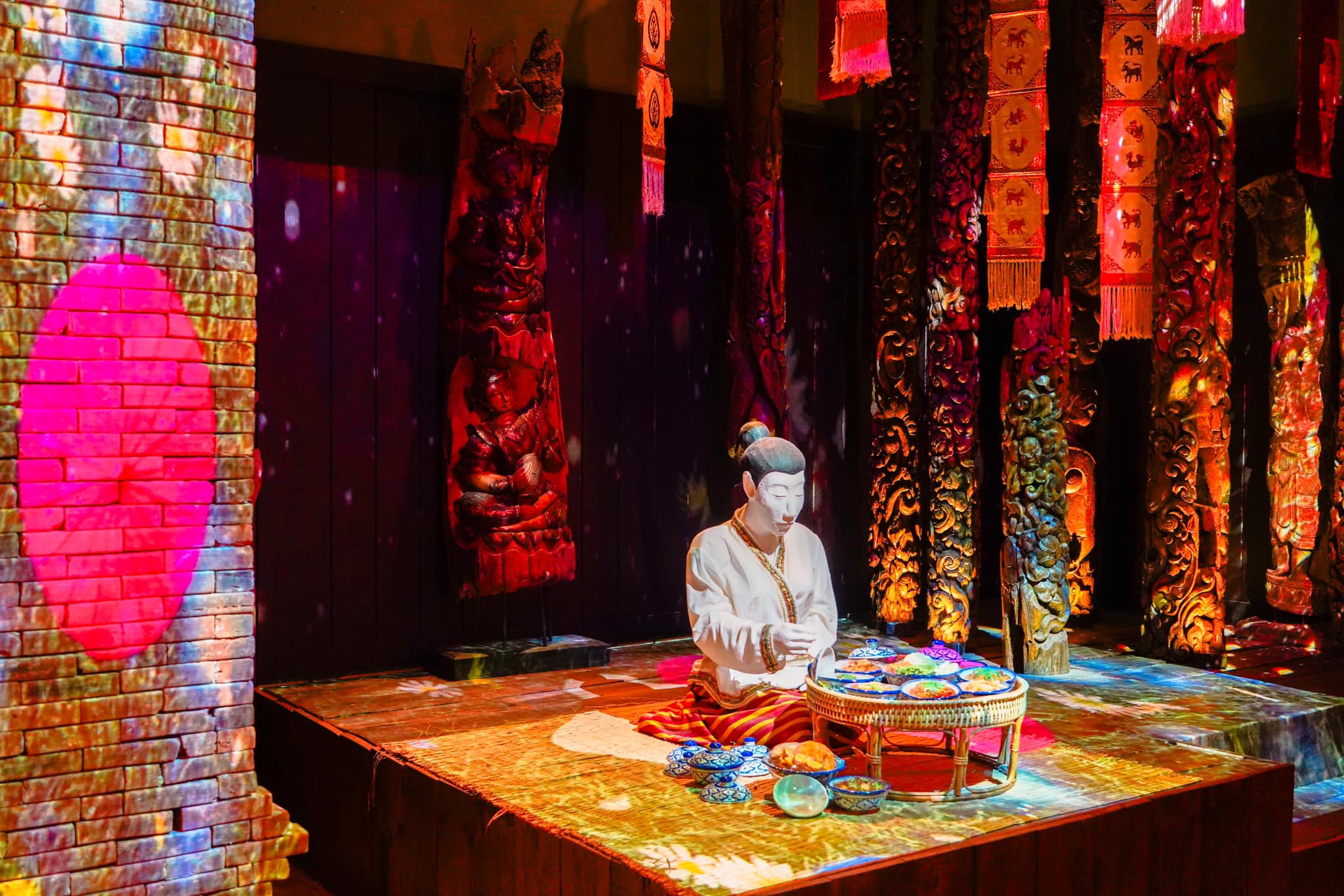 在蘭納區體驗蘭納藝術的精湛工藝