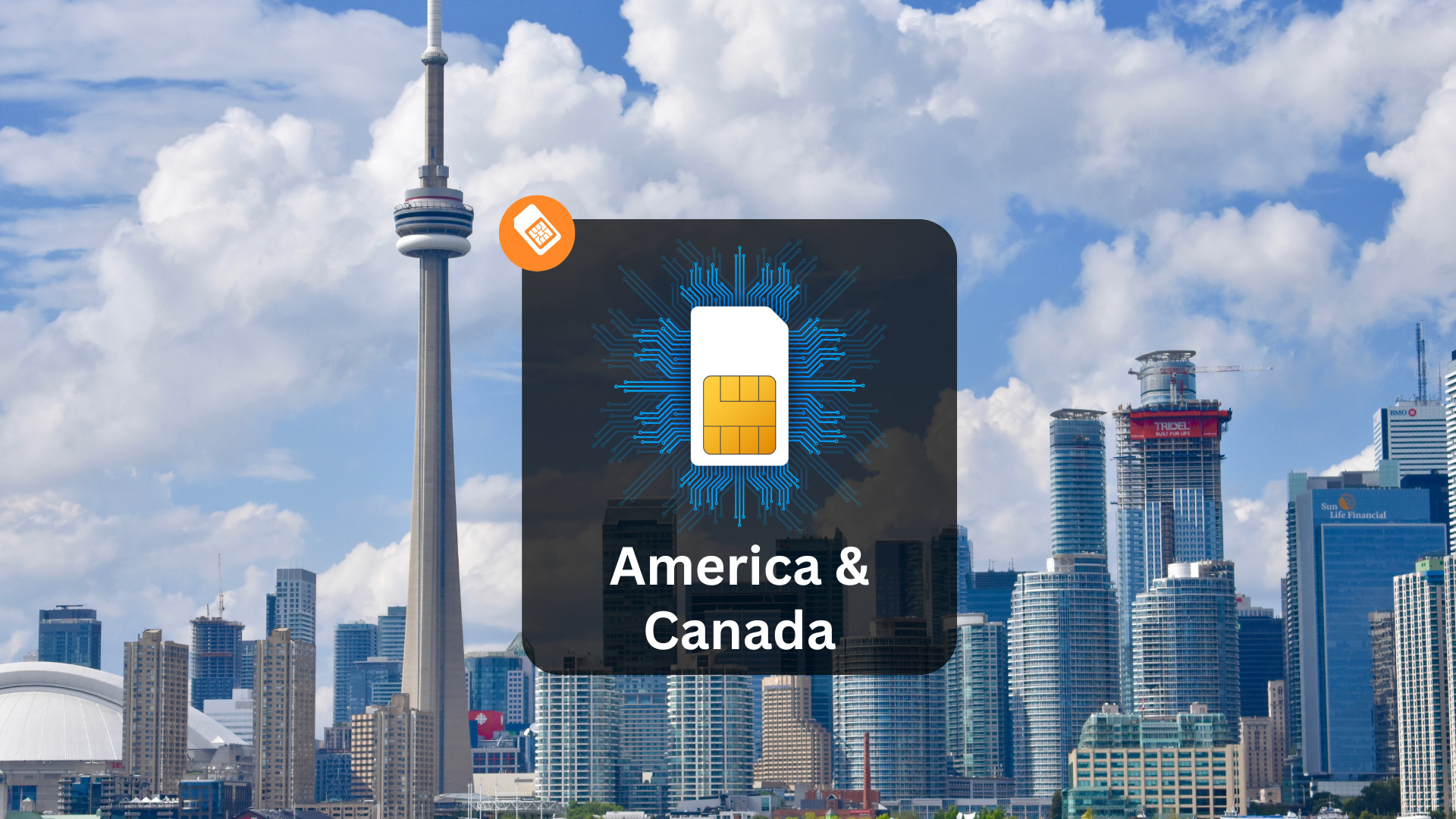 美國加拿大4G/5G無限數據Sim卡（香港機場領取）