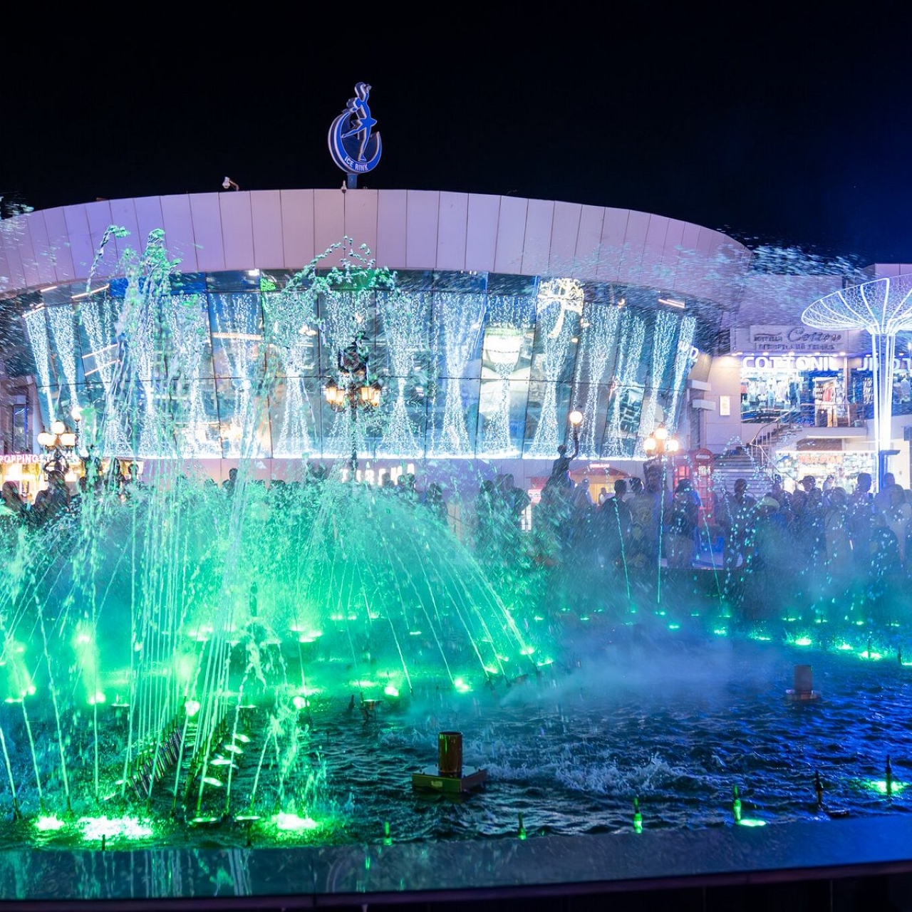 沙姆沙伊赫清真寺、Soho廣場和溜冰場私人城市之旅