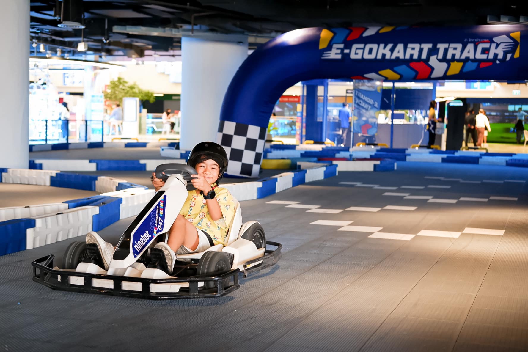 E-GoKart Track • Cool, Air-Conditioned Indoor Racing