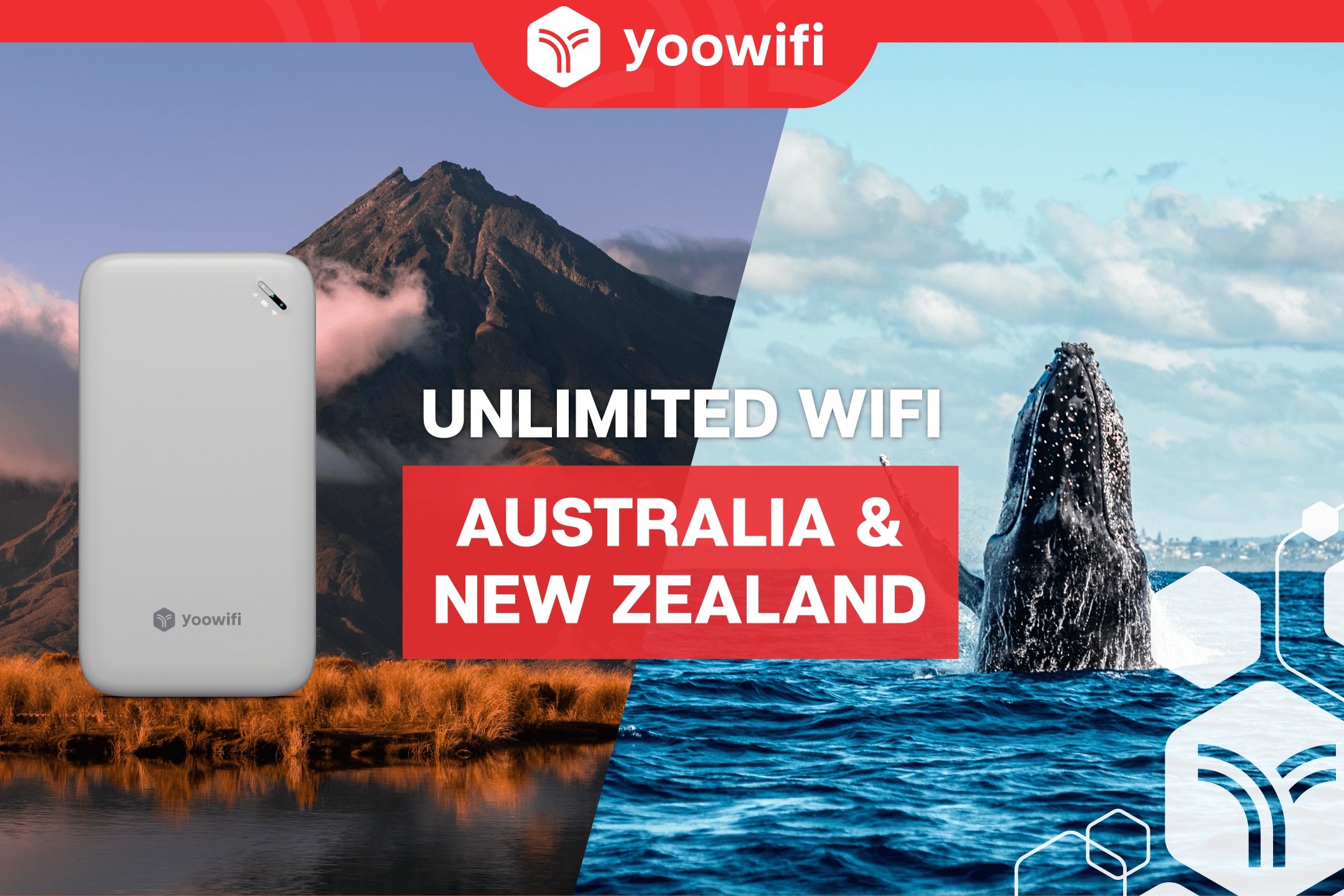 澳洲＆紐西蘭 4G 無限流量升級版 WiFi 分享器