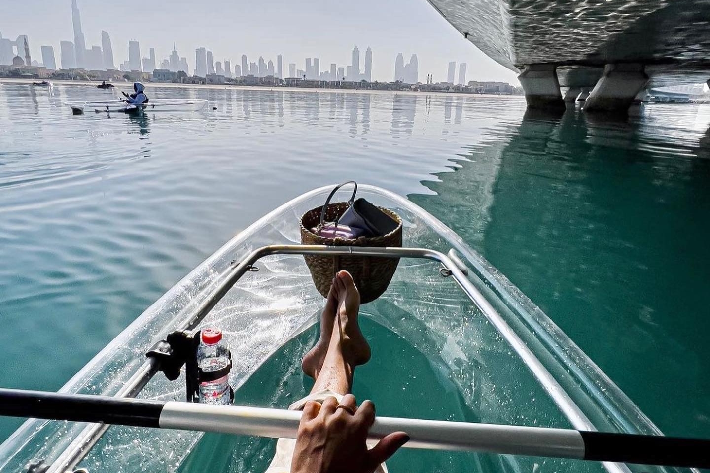 Crystal Clear Kayaking Experience in Dubai