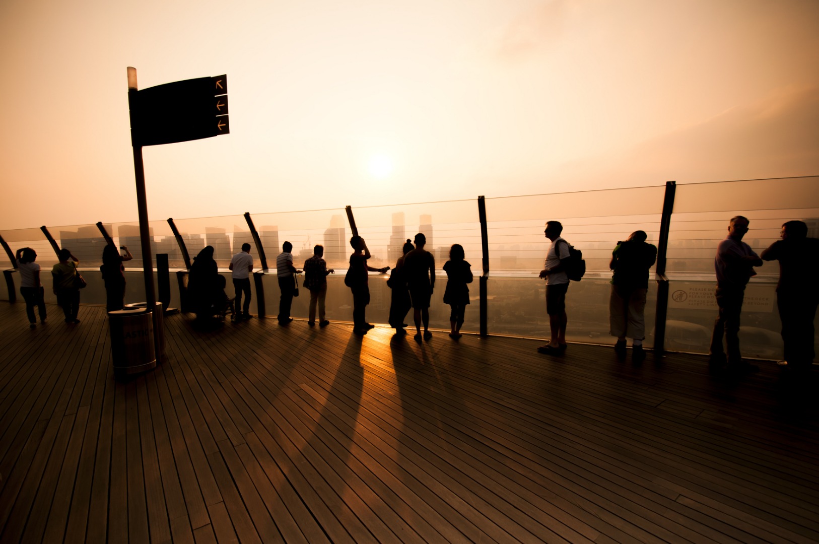 Marina Bay Sands Skypark Observation Deck Admission Ticket and LiHO TEA Milk Green Tea with Pearls in Singapore