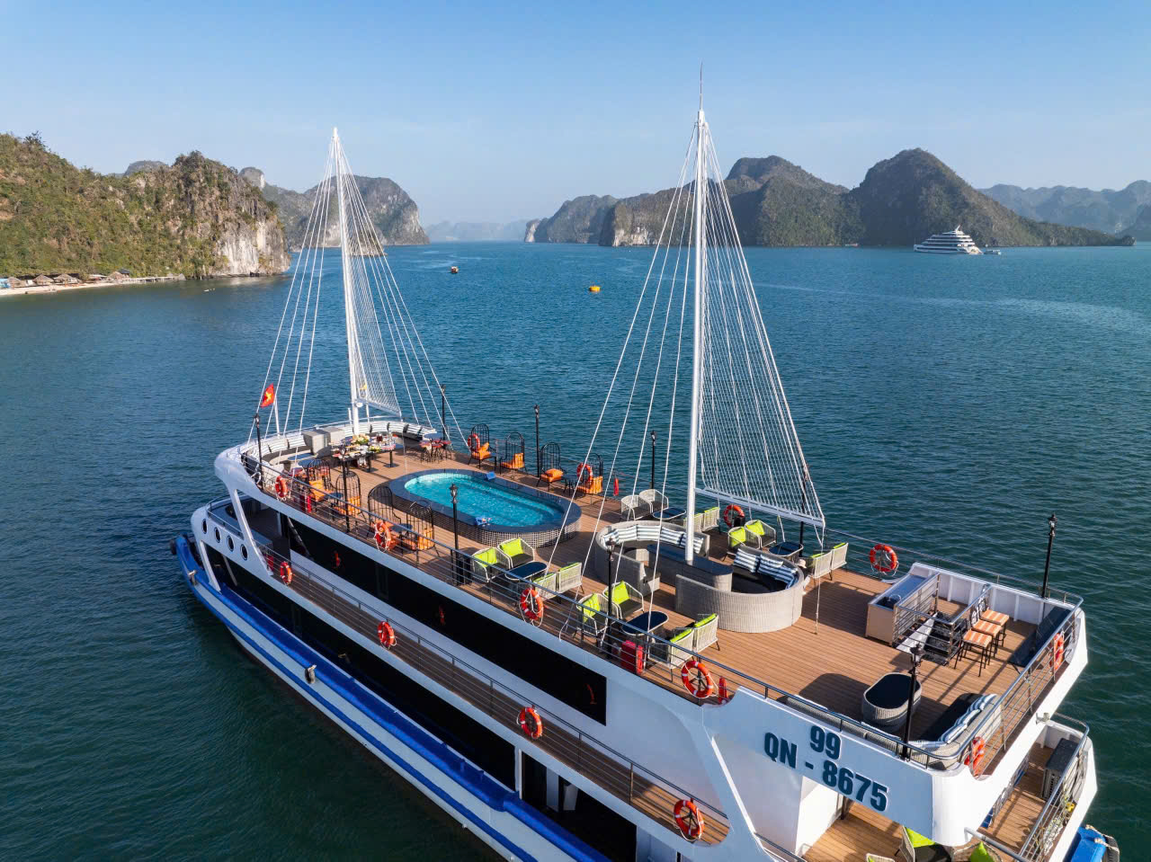 【路線2】下龍灣一日遊（五星級La Casta Cruise）
