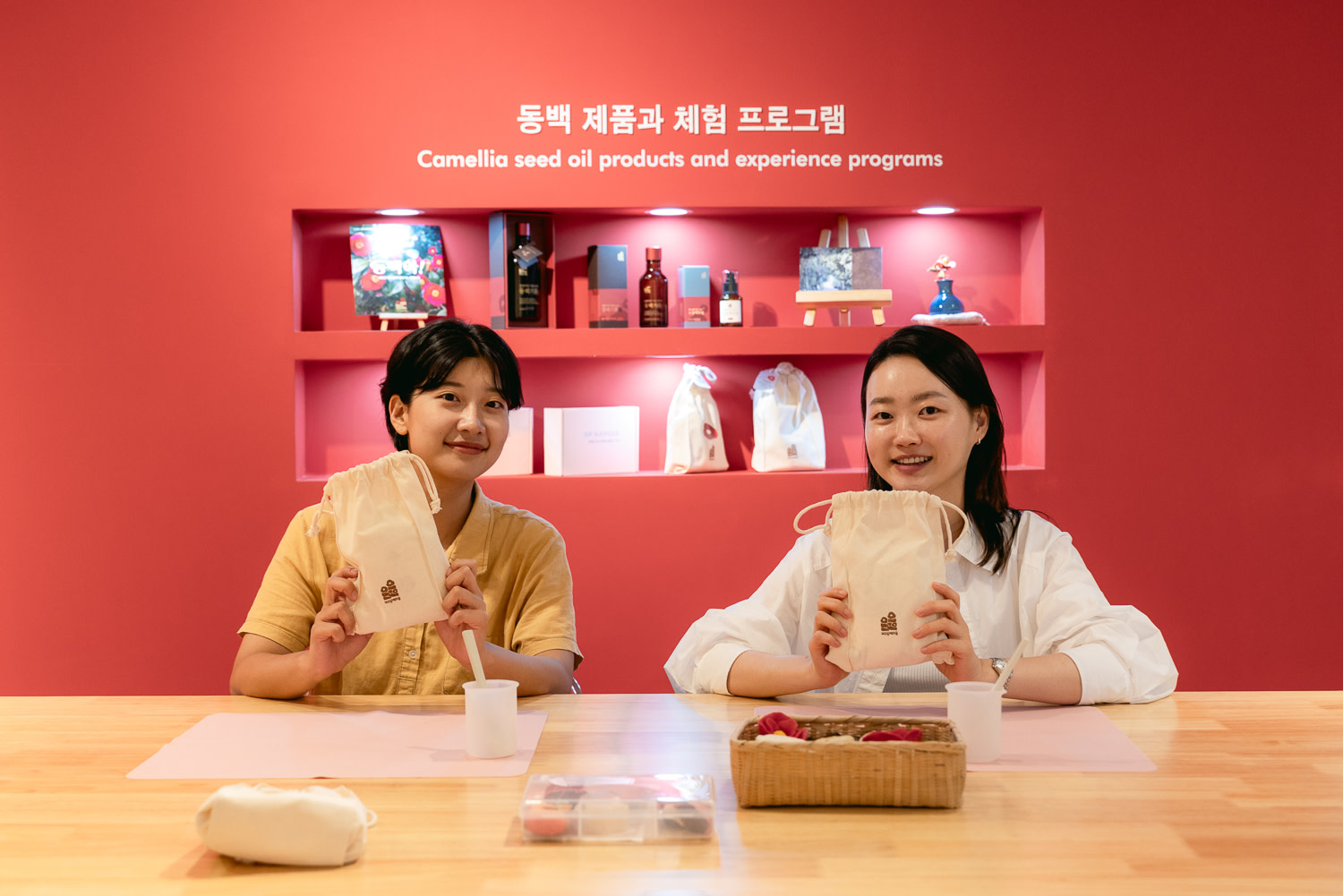 Jeju Dongbaek Town Camellia Oil Soap Bar Making Class