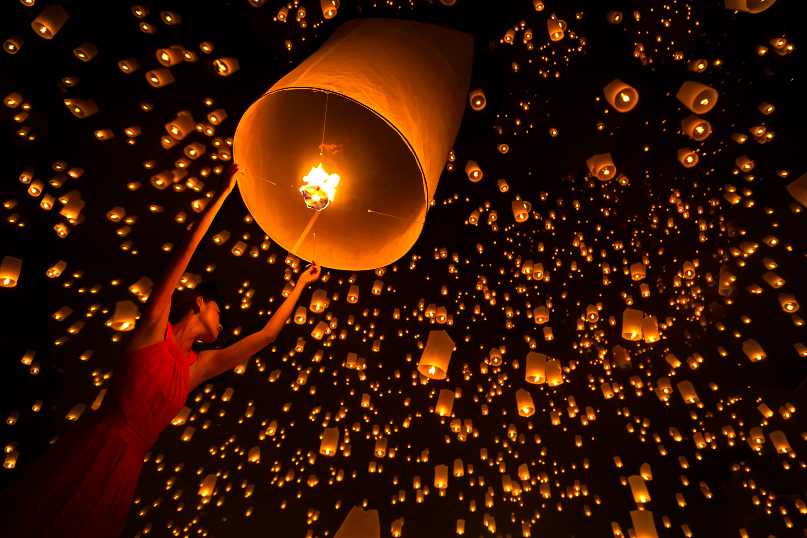 Heritage Sky lantern 2026 at Rock n' River Chiang Mai