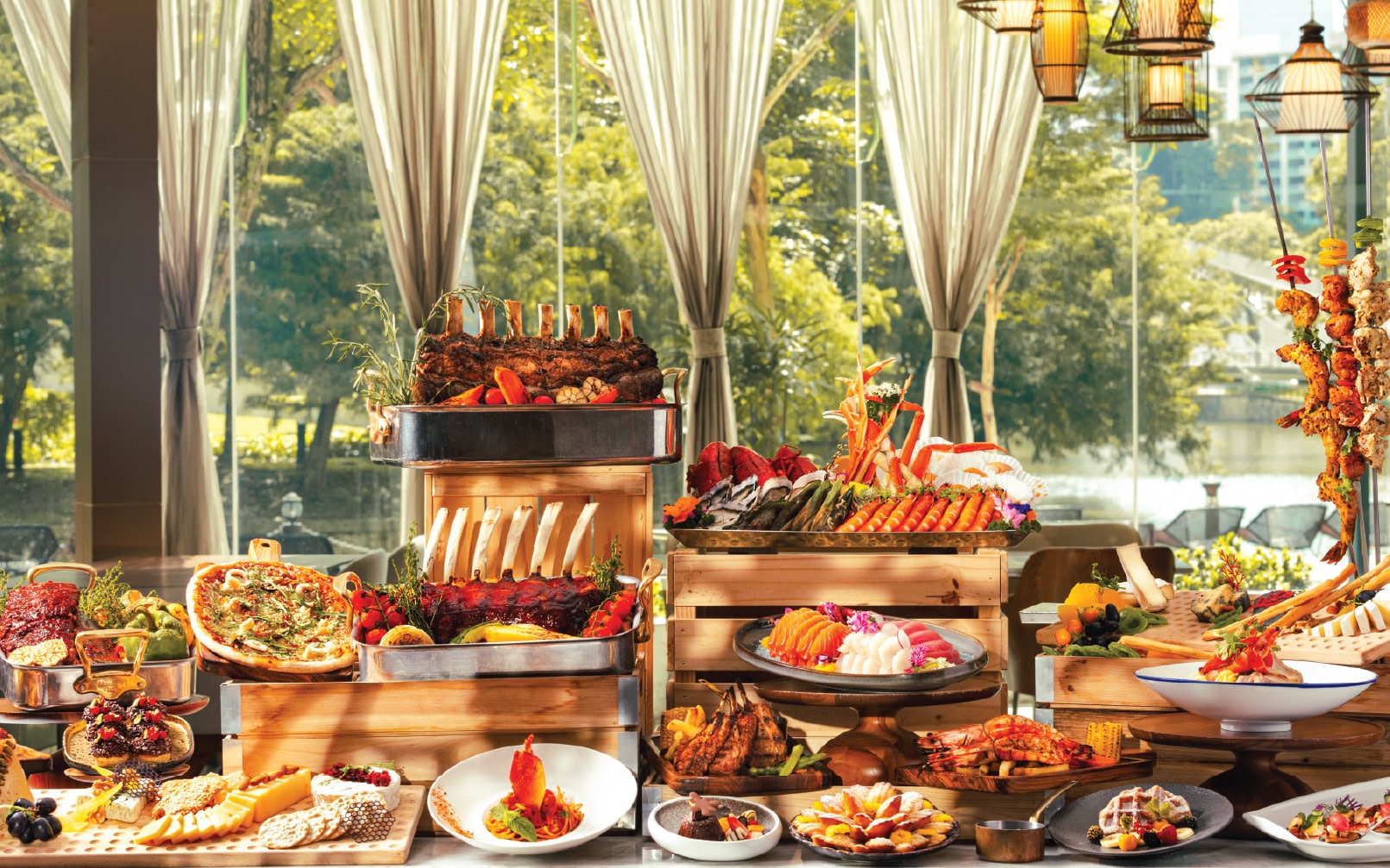 Food Capital at Grand Copthorne Waterfront Hotel Singapore