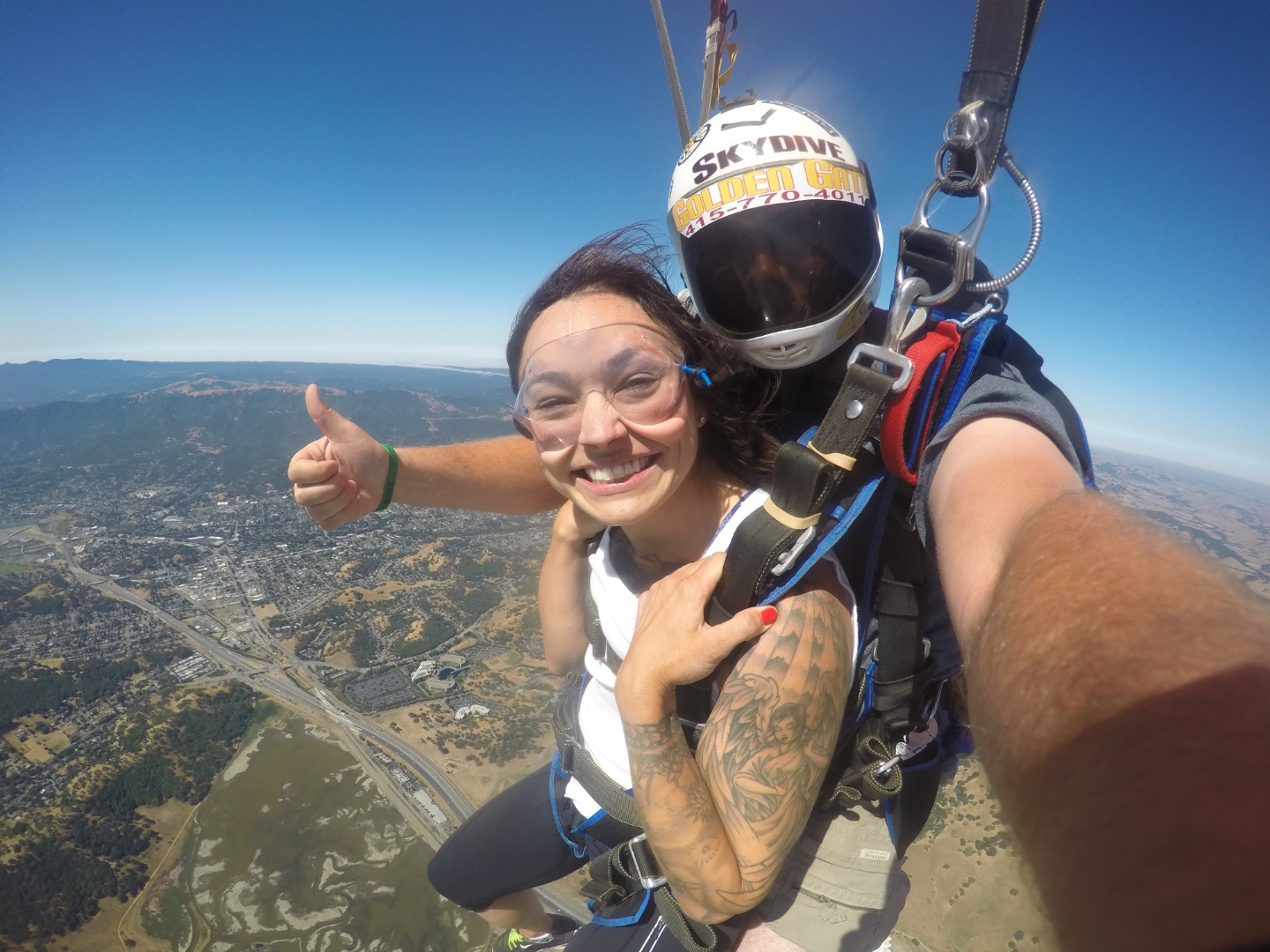 SALE Tandem Skydiving Experience in San Francisco Sale 1% Ticket KD