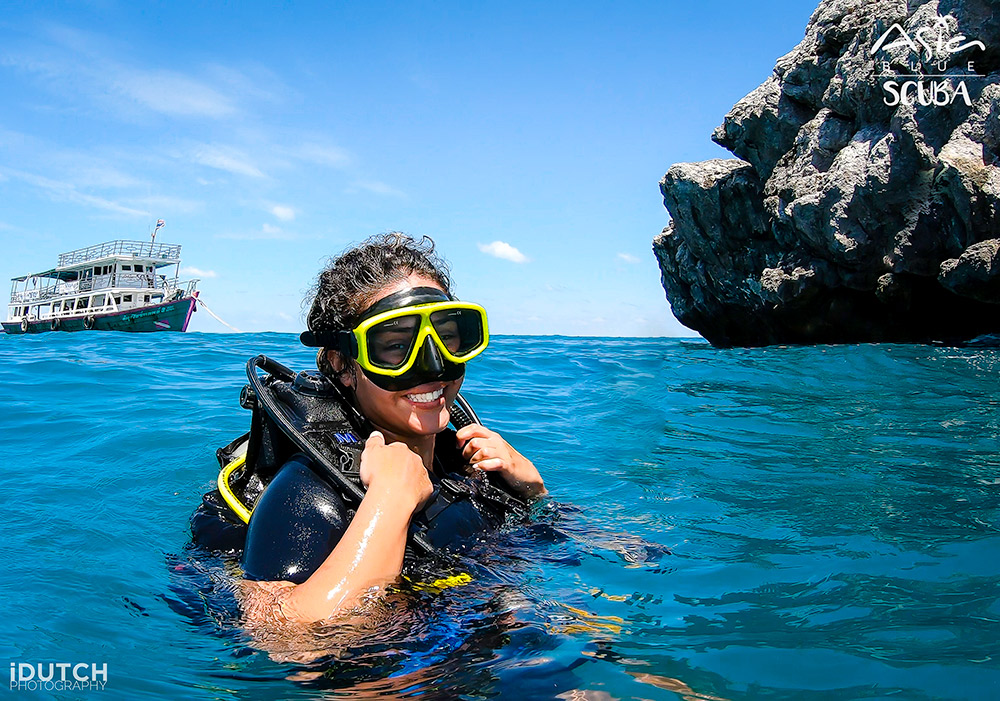 PADIオープンウォーターダイバーコース（パンガン島 / PADI 5 Star Dive Resort提供）