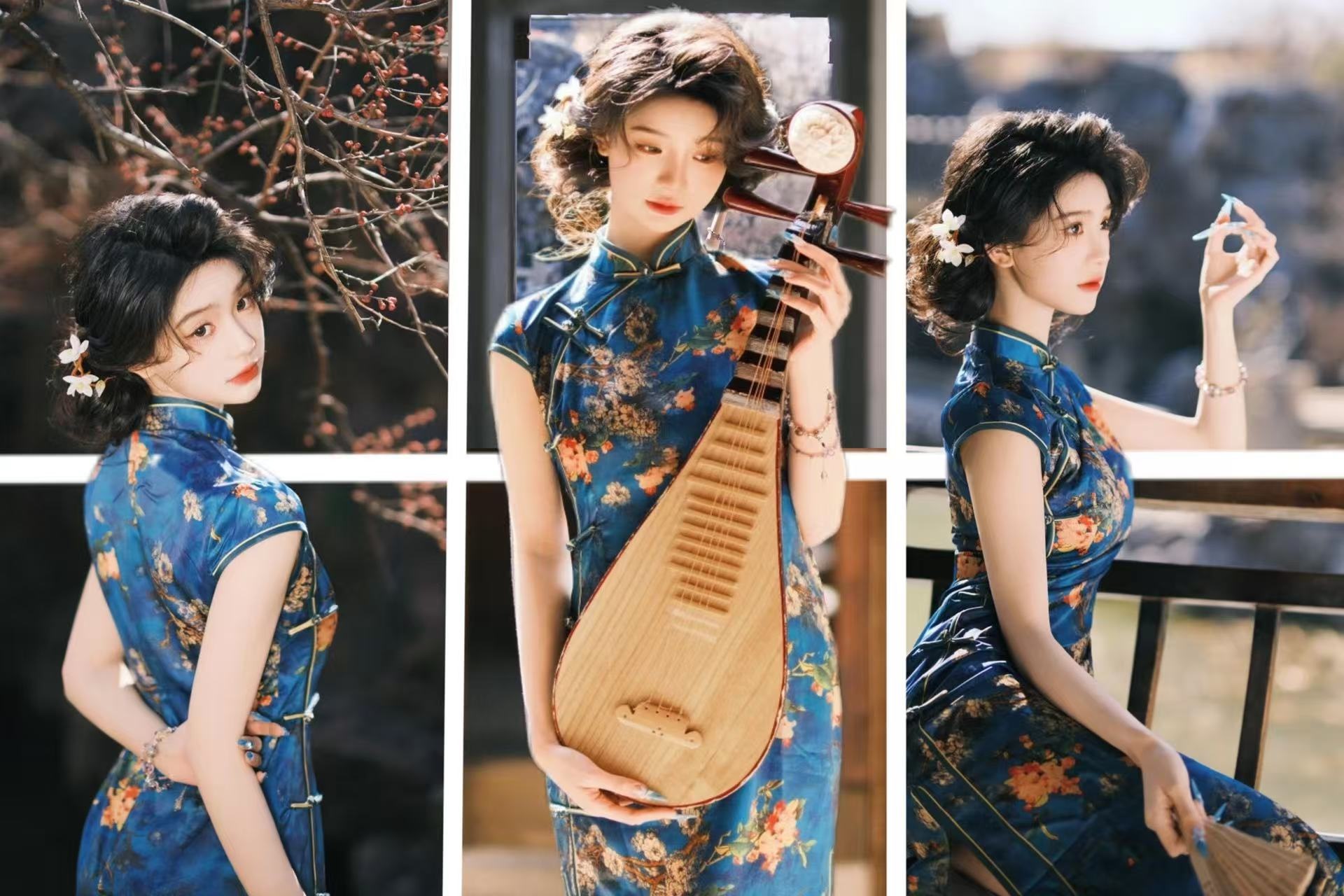 上海外灘特色漢服體驗（漢服租賃+可選含妝造漢服體驗+可選1小時攝影師外景跟拍+服飾精美多樣+優質服務+高品質面料）