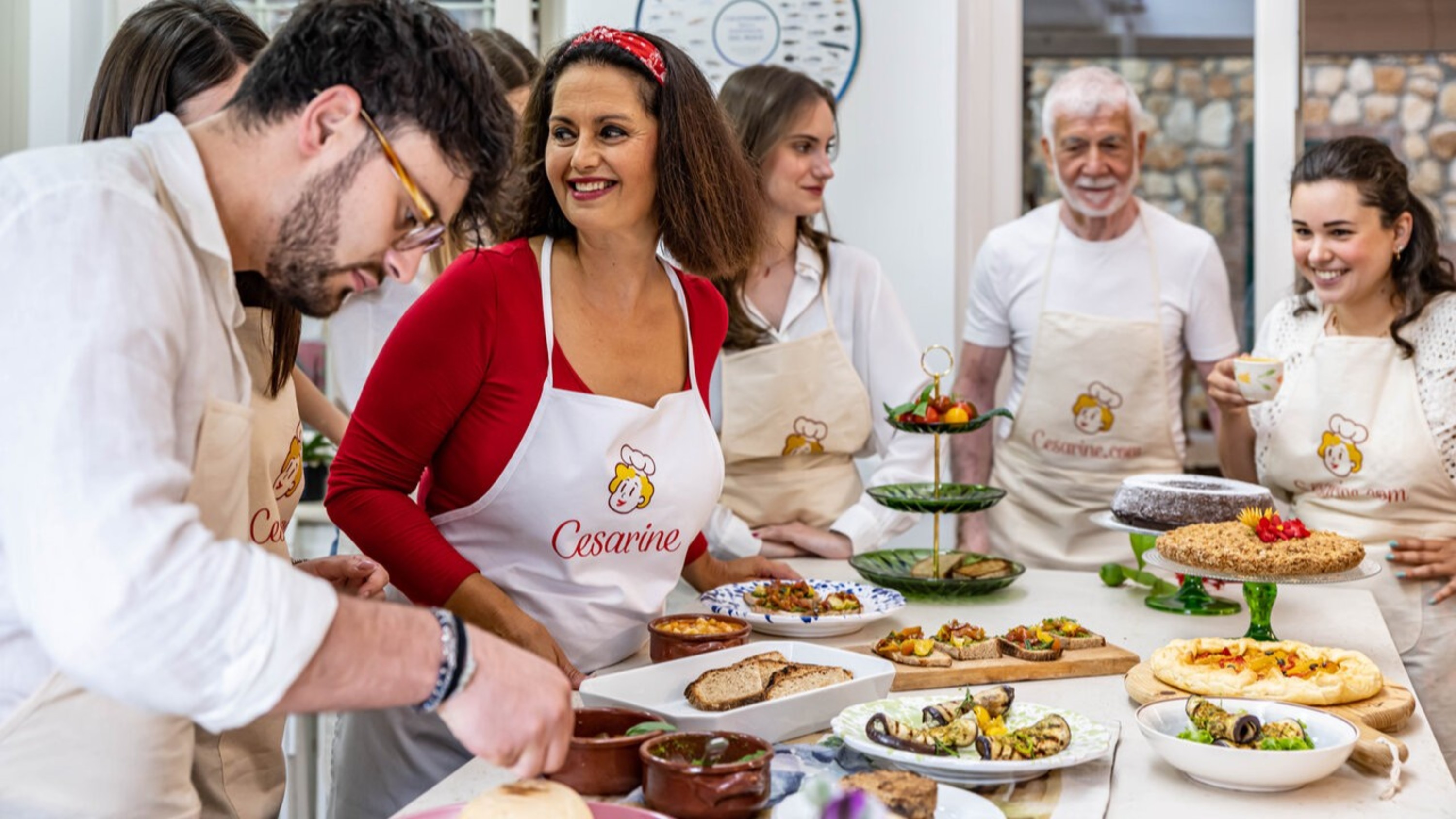 Pasta and tiramisu cooking lesson in Genoa
