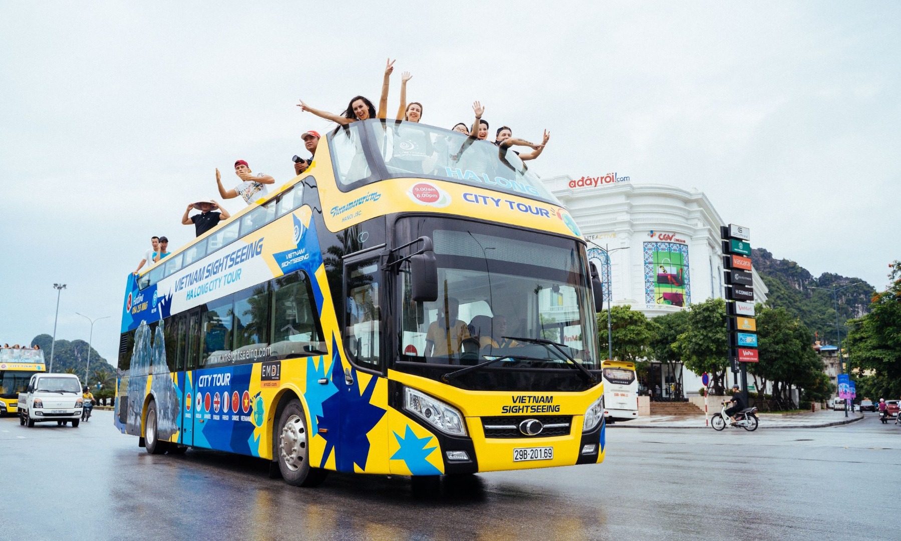 下龍市雙層觀光巴士票（City Sightseeing 提供）