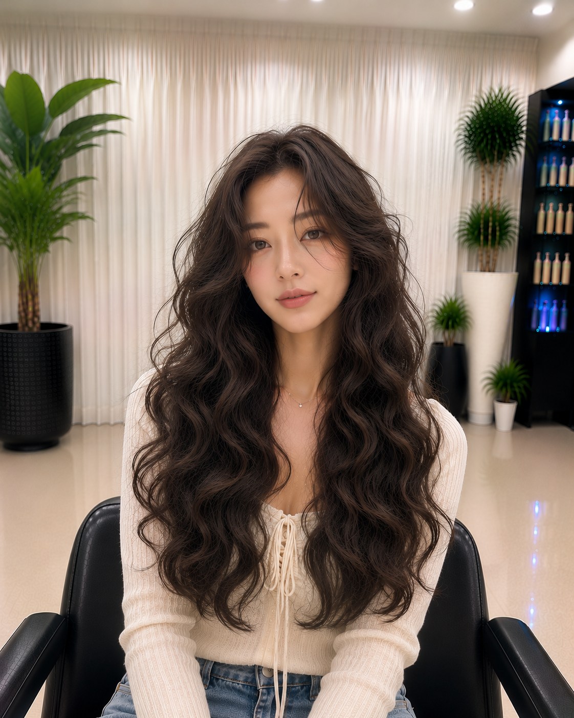 用我們的韓式嬉皮燙髮彰顯您的個性。清晰、富有彈性的捲髮能打造出驚人的蓬鬆感、層次感和動感,同時完美修飾臉型。這款時尚的韓式髮型能為您帶來大膽而又不失優雅的持久造型。 用我們的韓式嬉皮燙髮彰顯您的個性。清晰、富有彈性的捲髮能打造出驚人的蓬鬆感、層次感和動感,同時完美修飾臉型。這款時尚的韓式髮型能為您帶來大膽而又不失優雅的持久造型。