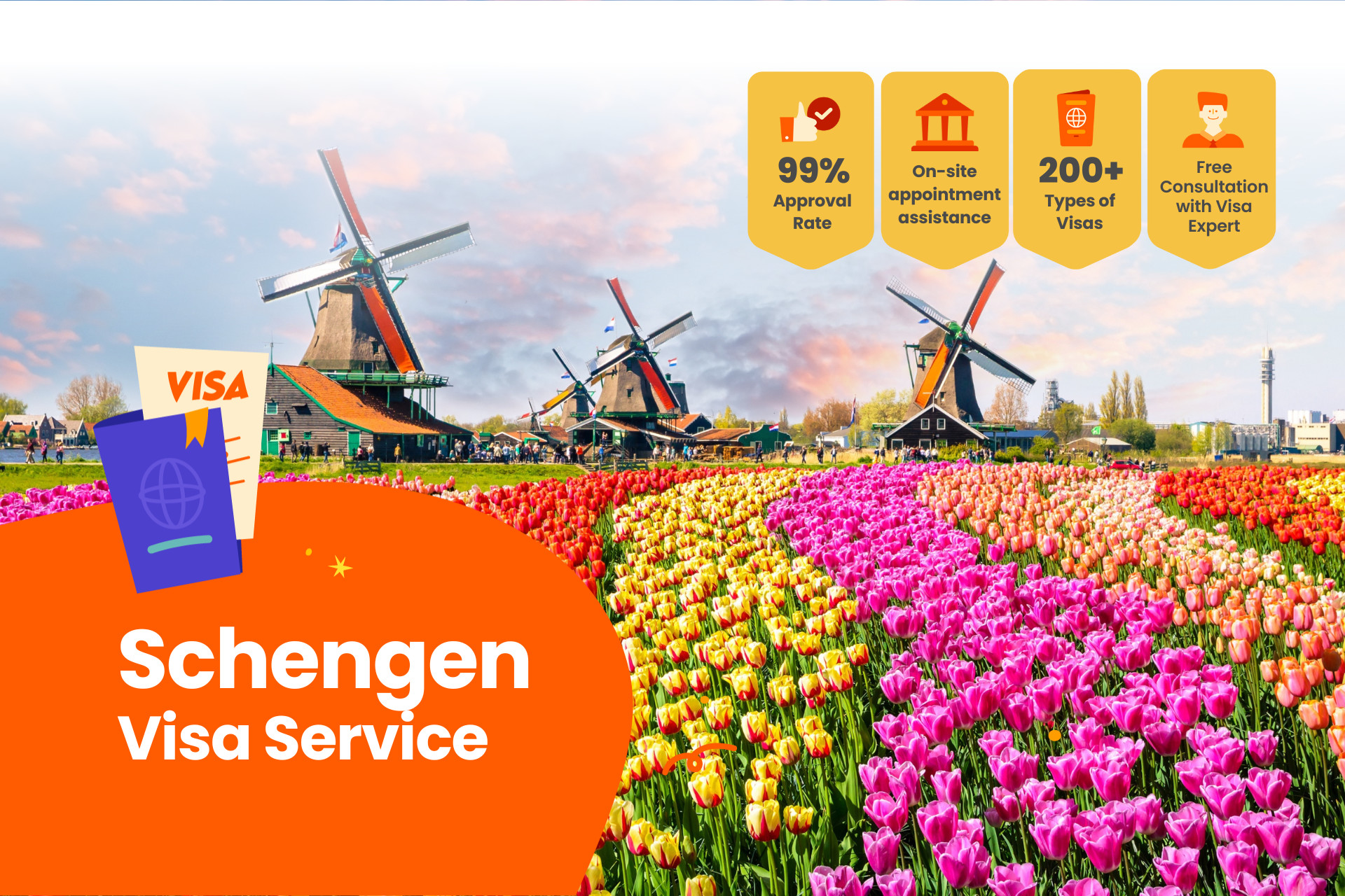 Schengen Visa Service from SPUN