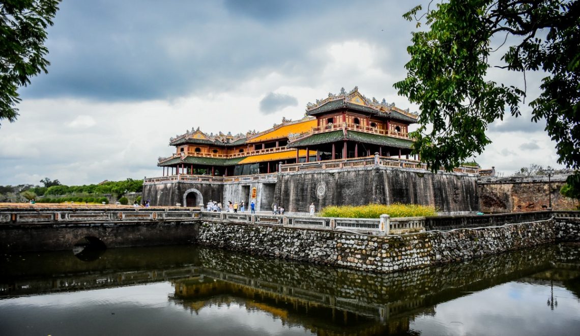 Hue Imperial Citadel is separated into two main sections: the Imperial City and the Forbidden City