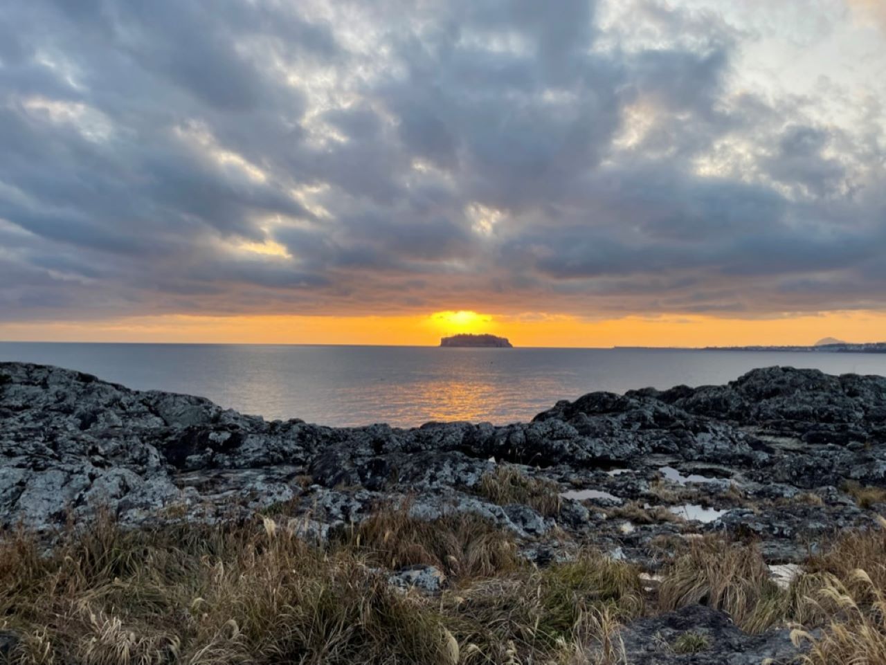 濟州西歸浦市漫步夕陽遊
