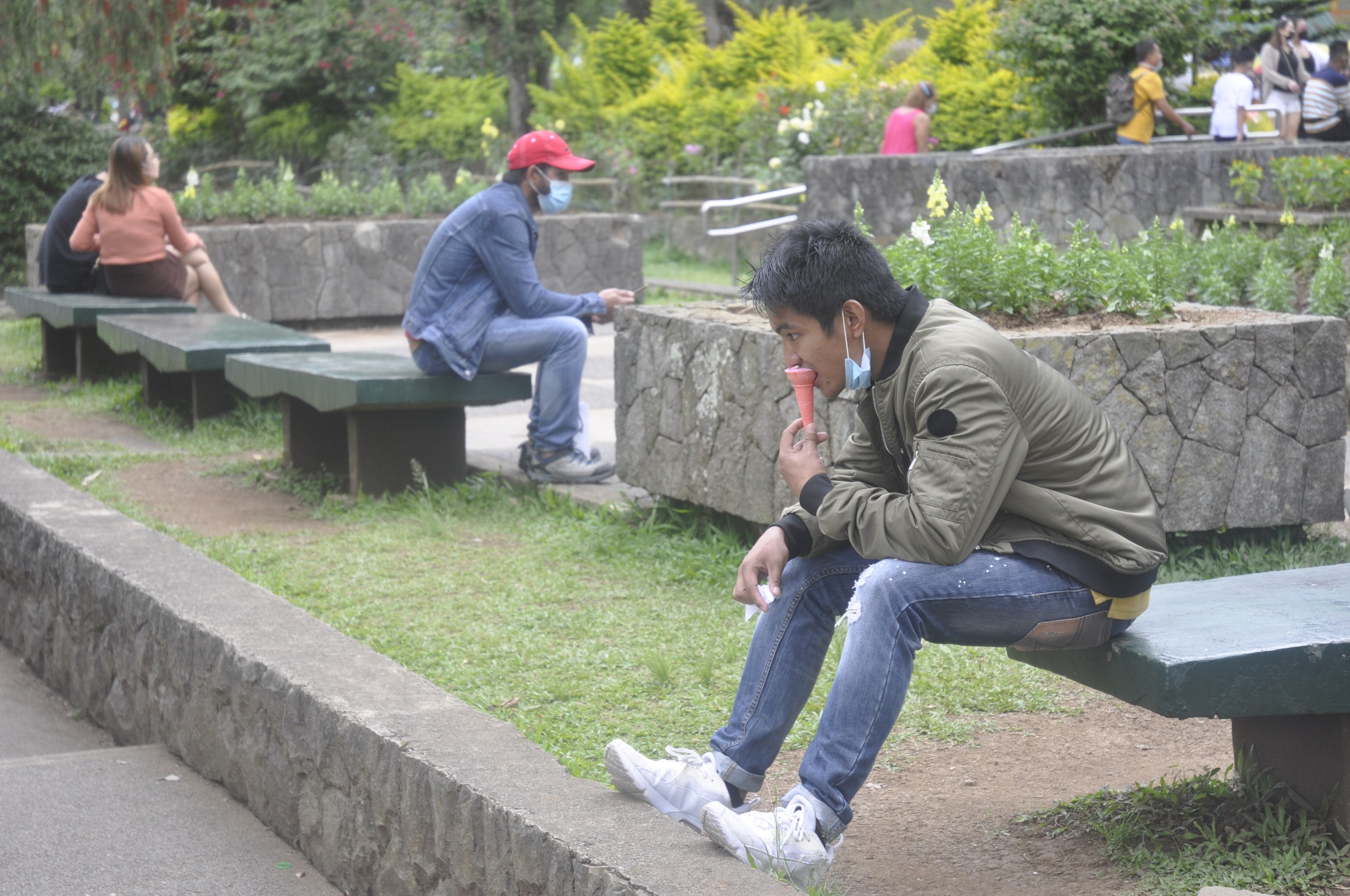 strawberry ice cream in baguio