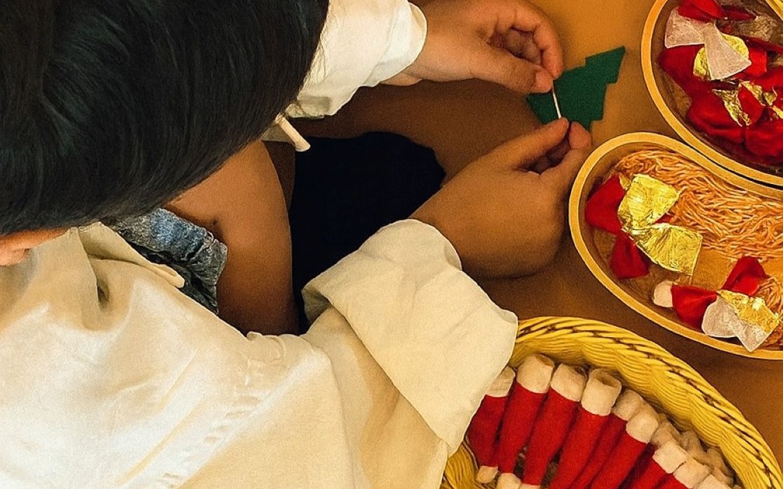 Kids Space Christmas Art Workshop