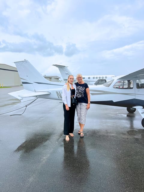 Miami Downtown Private Airplane Tour with Soft Drinks