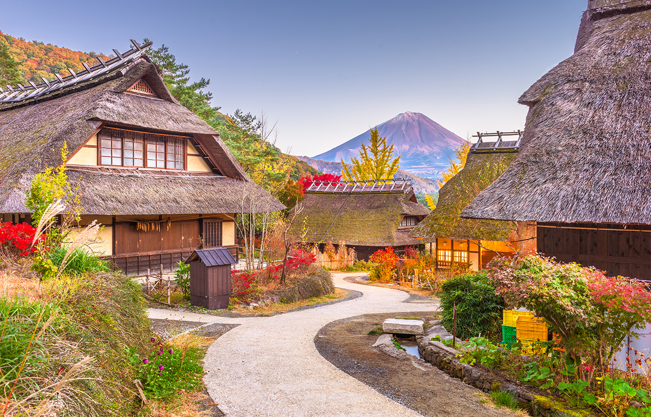 富士山探索之旅｜新倉山淺間公園·天梯小鎮·忍野八海·河口湖大石公園·西湖療愈里根場一日遊