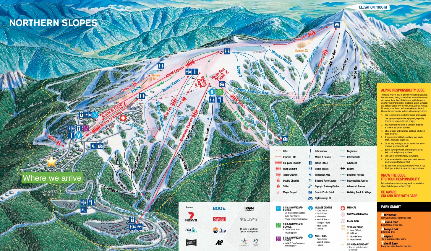 布勒山初學者1日滑雪課程