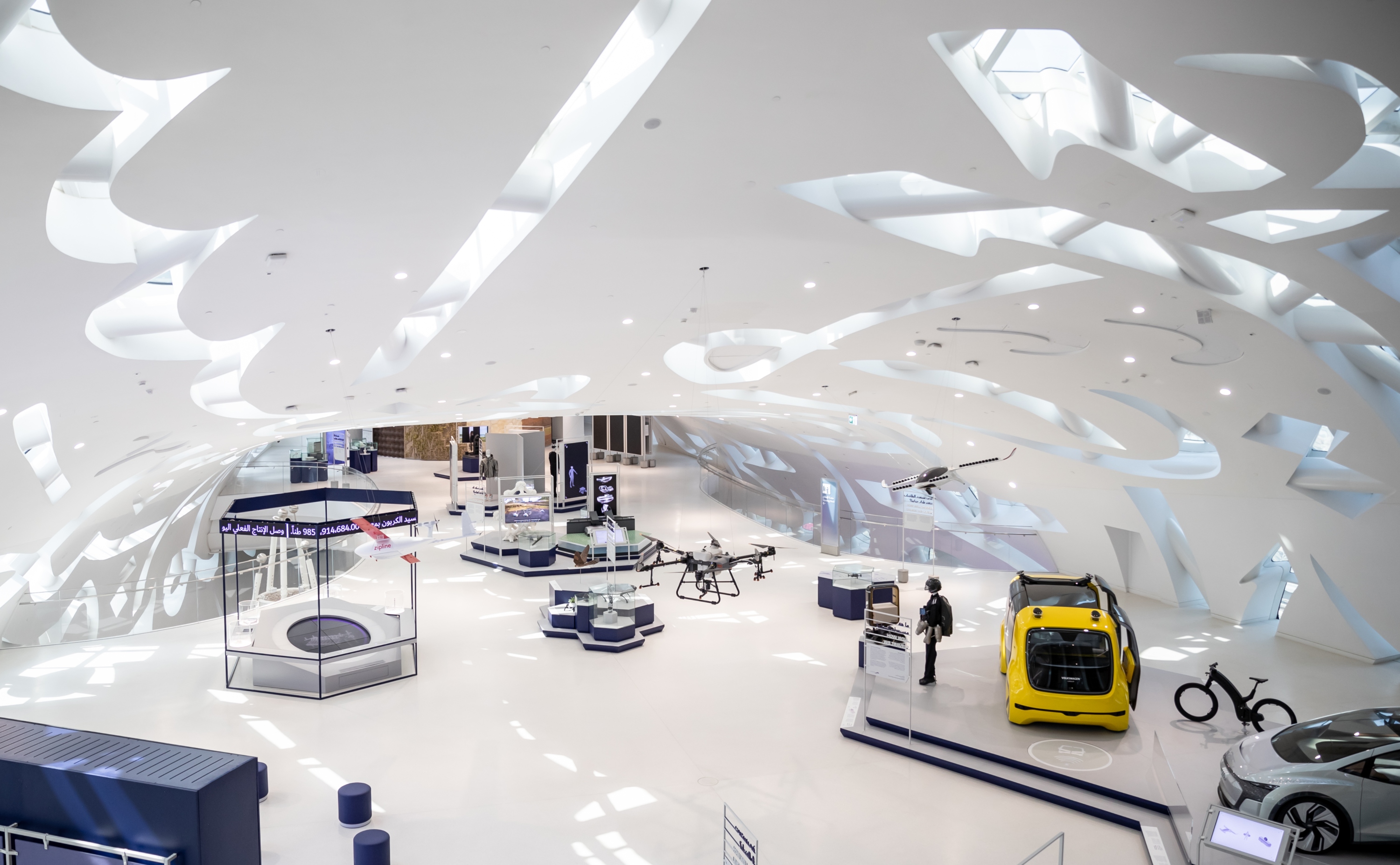 建築跨越過去和未來，展現了希望和好奇