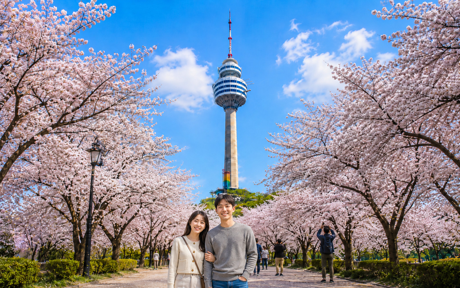 Daegu Day Tour: Palgongsan Cable Car · E-World & 83 Tower Night View